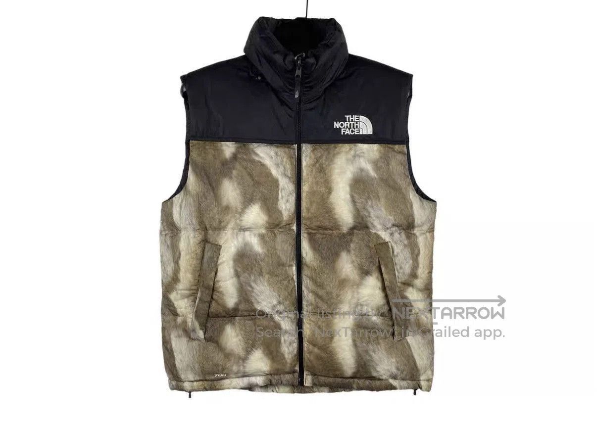 Supreme Beige Puffer Vest - Size M. Size US M / EU 48-50 / 2 - 1 Thumbnail