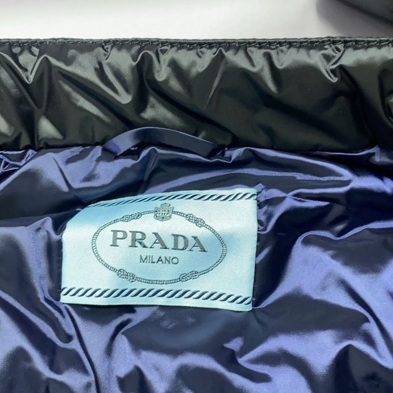 Prada Prada Casual Zip Long Sleeve Jacket in Blue-2506 Size US S / EU 44-46 / 1 - 5 Thumbnail