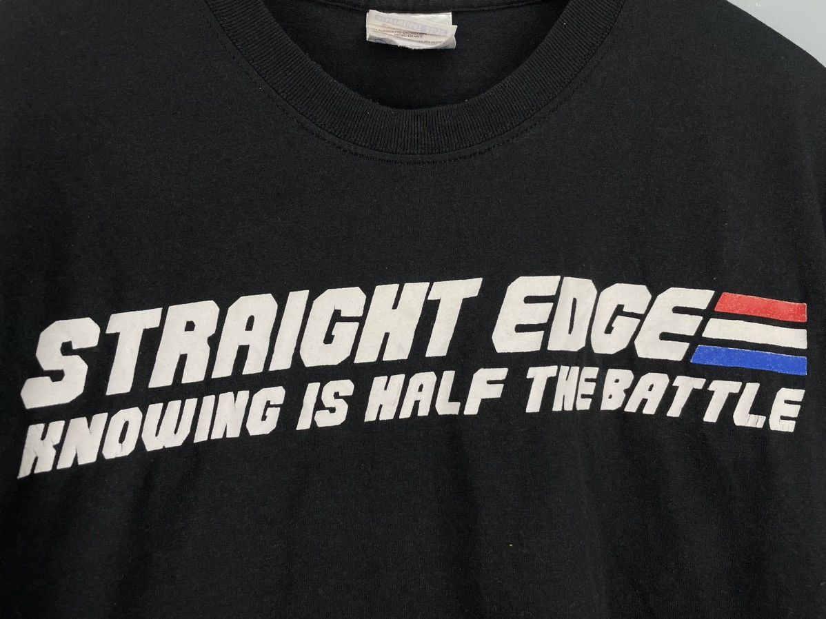 Band Tees Vintage Y2K Straight Edge hardcore punk t shirt Size US M / EU 48-50 / 2 - 4 Thumbnail