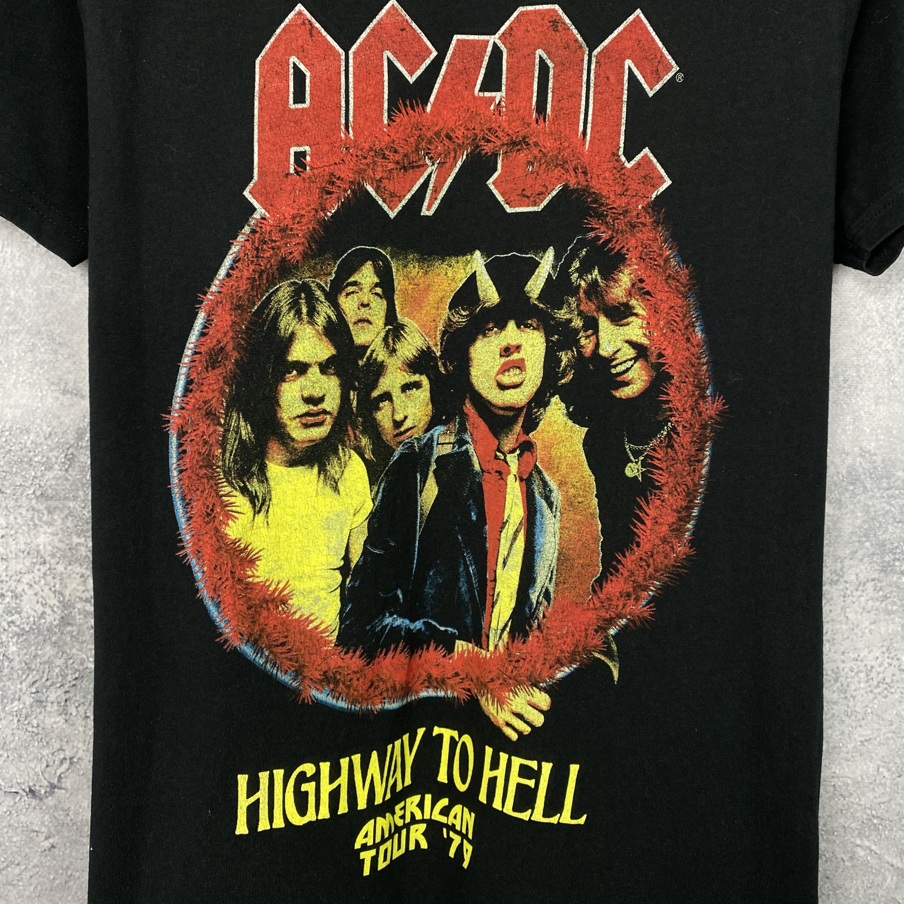 AC/DC ACDC Highway To Hell Vintage Tee Men's Size M Size US M / EU 48-50 / 2 - 4 Thumbnail
