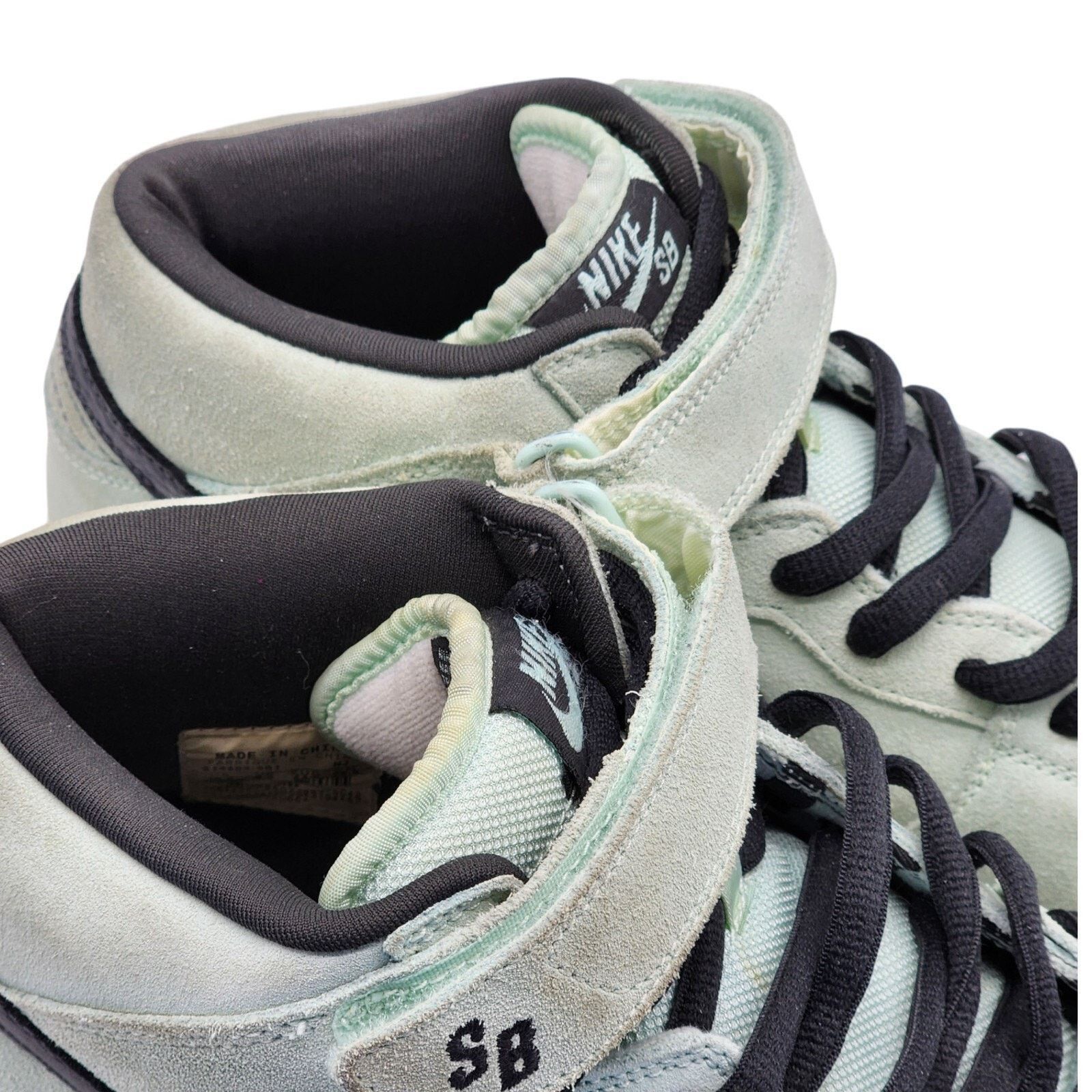 Nike Sea Crystal SB Dunk Sneakers Green 314383-301 US 10.5 2008 Size US 10.5 / EU 43-44 - 7 Thumbnail