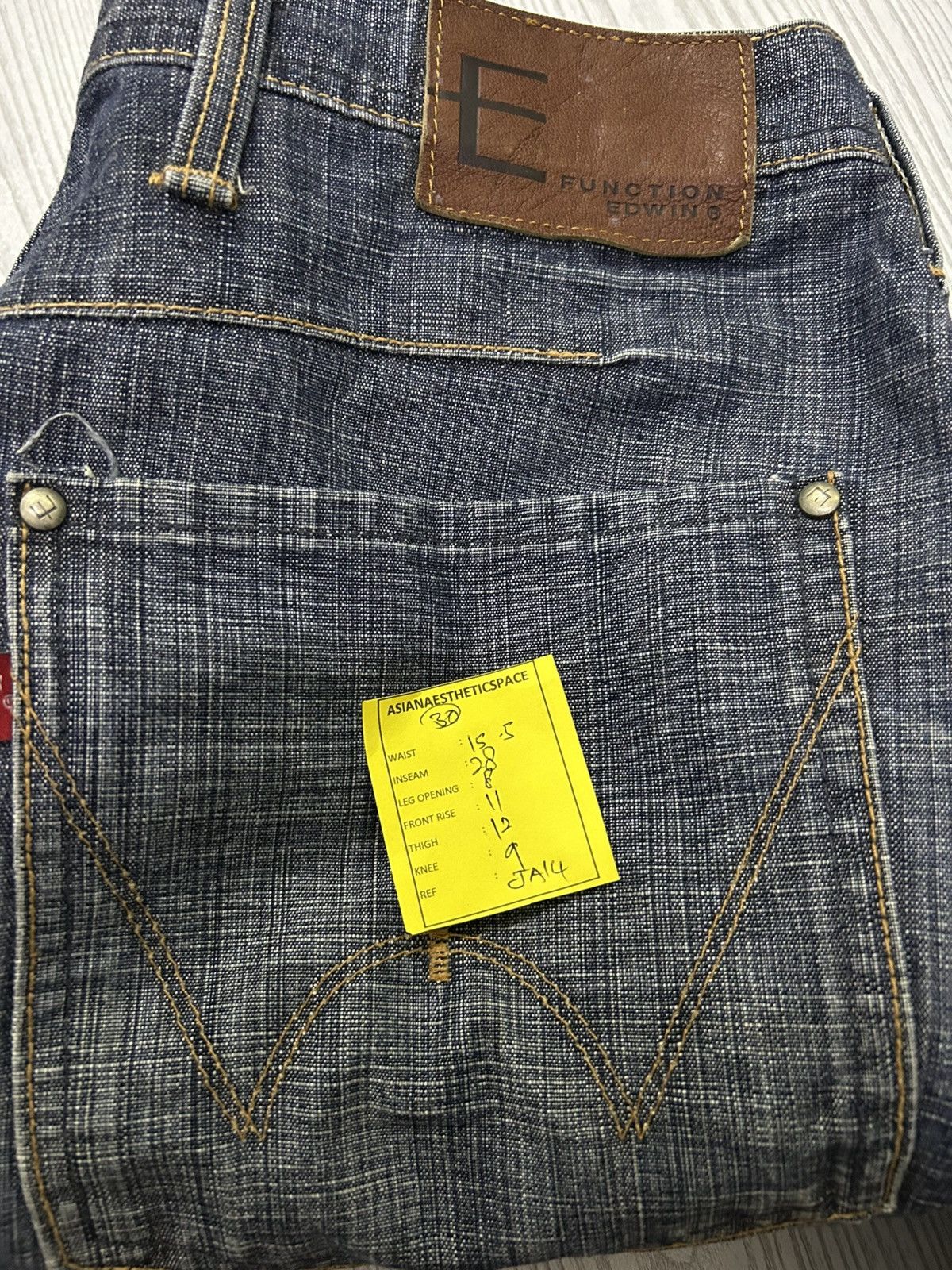 20471120 × Edwin × Japanese Brand Vintage Edwin E Function Japan Denim Engineer Style Size US 30 / EU 46 - 23 Thumbnail
