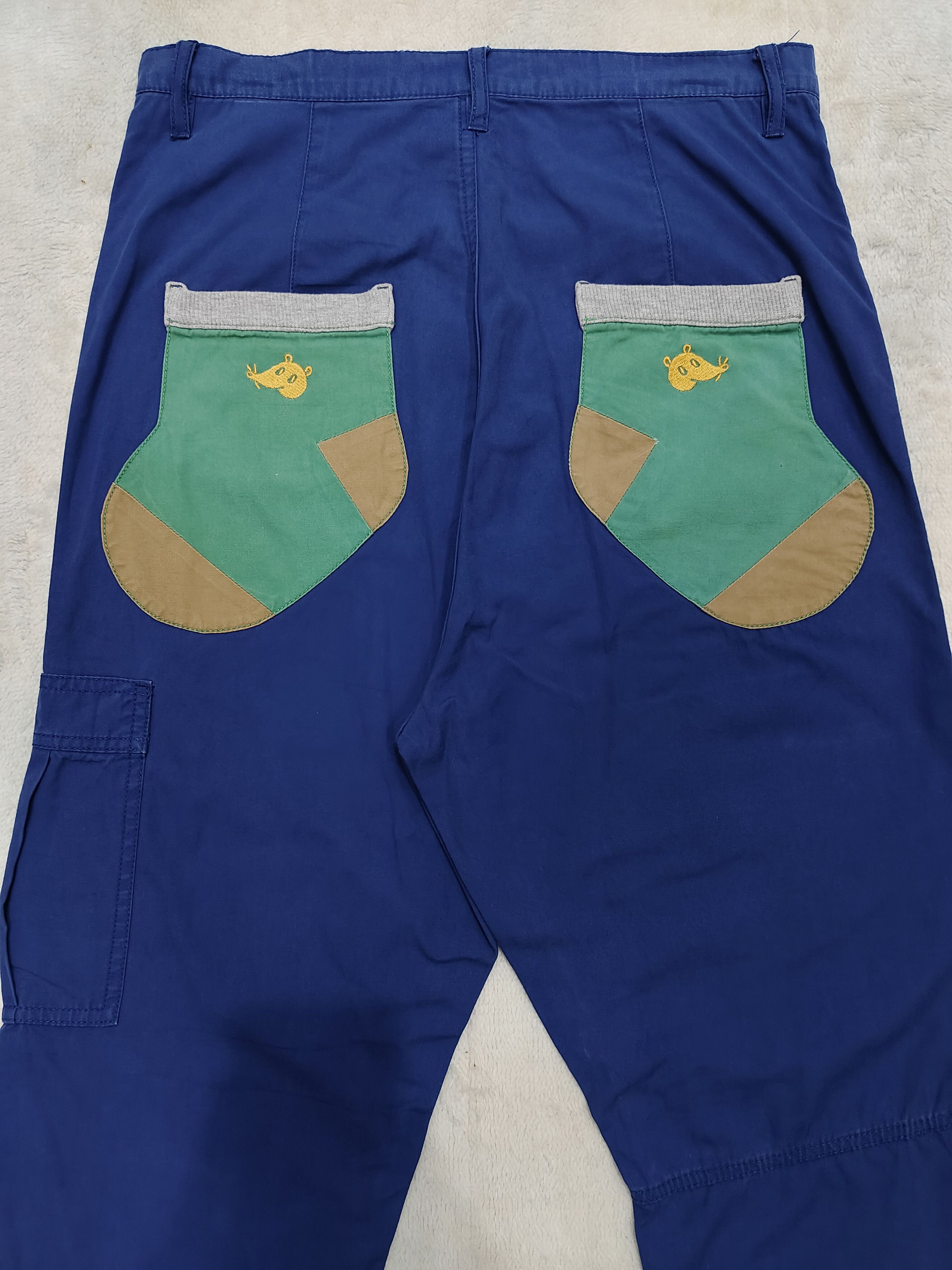 Ne-Net Ne-Net🇯🇵 by Issey Miyake Sock Pocket Drop Crotch Trousers Size 32" / US 10 / IT 46 - 2 Thumbnail