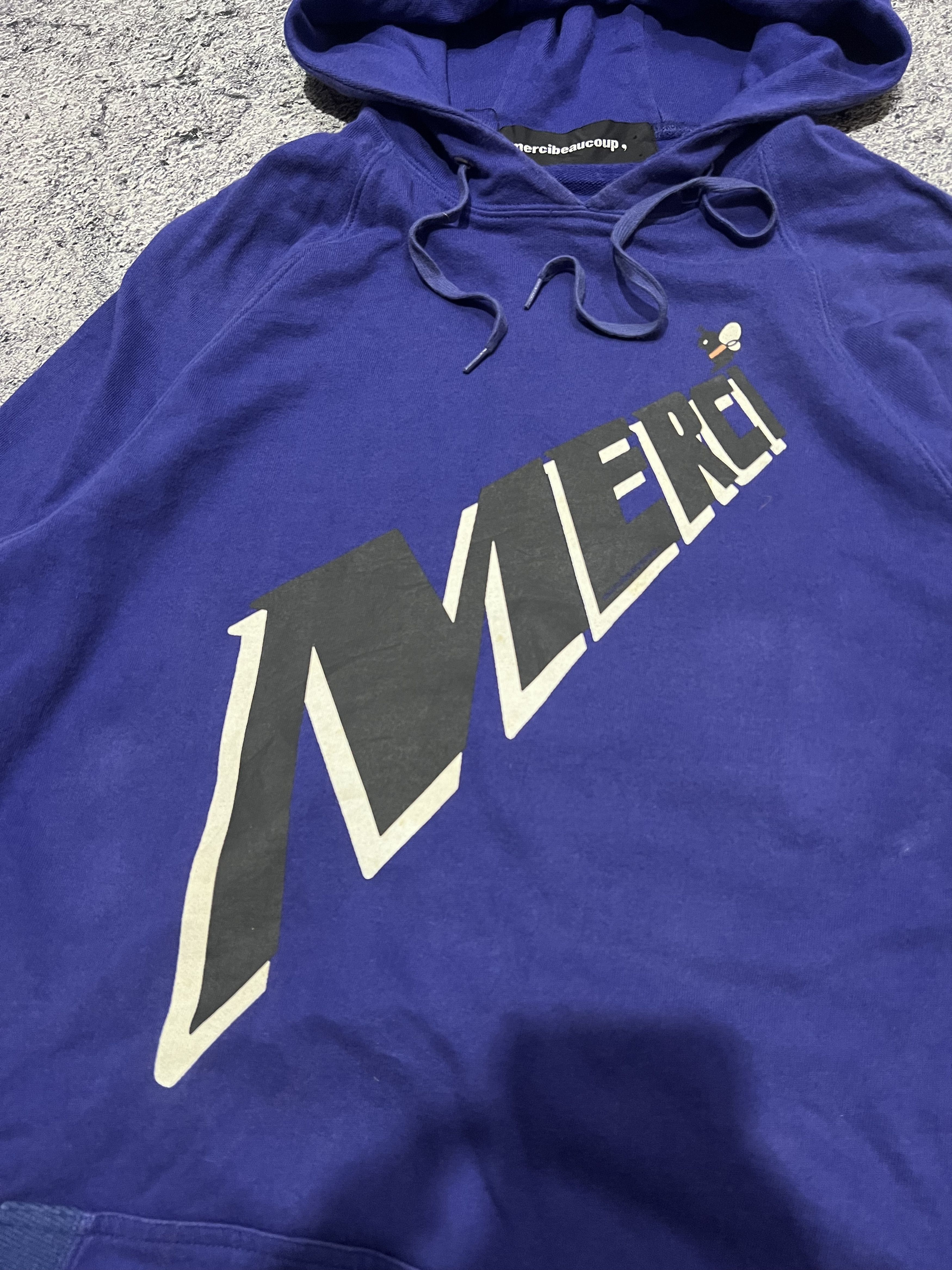 mercibeaucoup 2000s Mercibeaucoup Japanese Poem Bunny Horn Hoddie y2k Lgb Size US M / EU 48-50 / 2 - 2 Thumbnail
