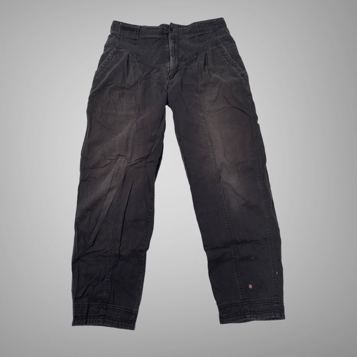 Vintage 90s Japanese pleated faded pants