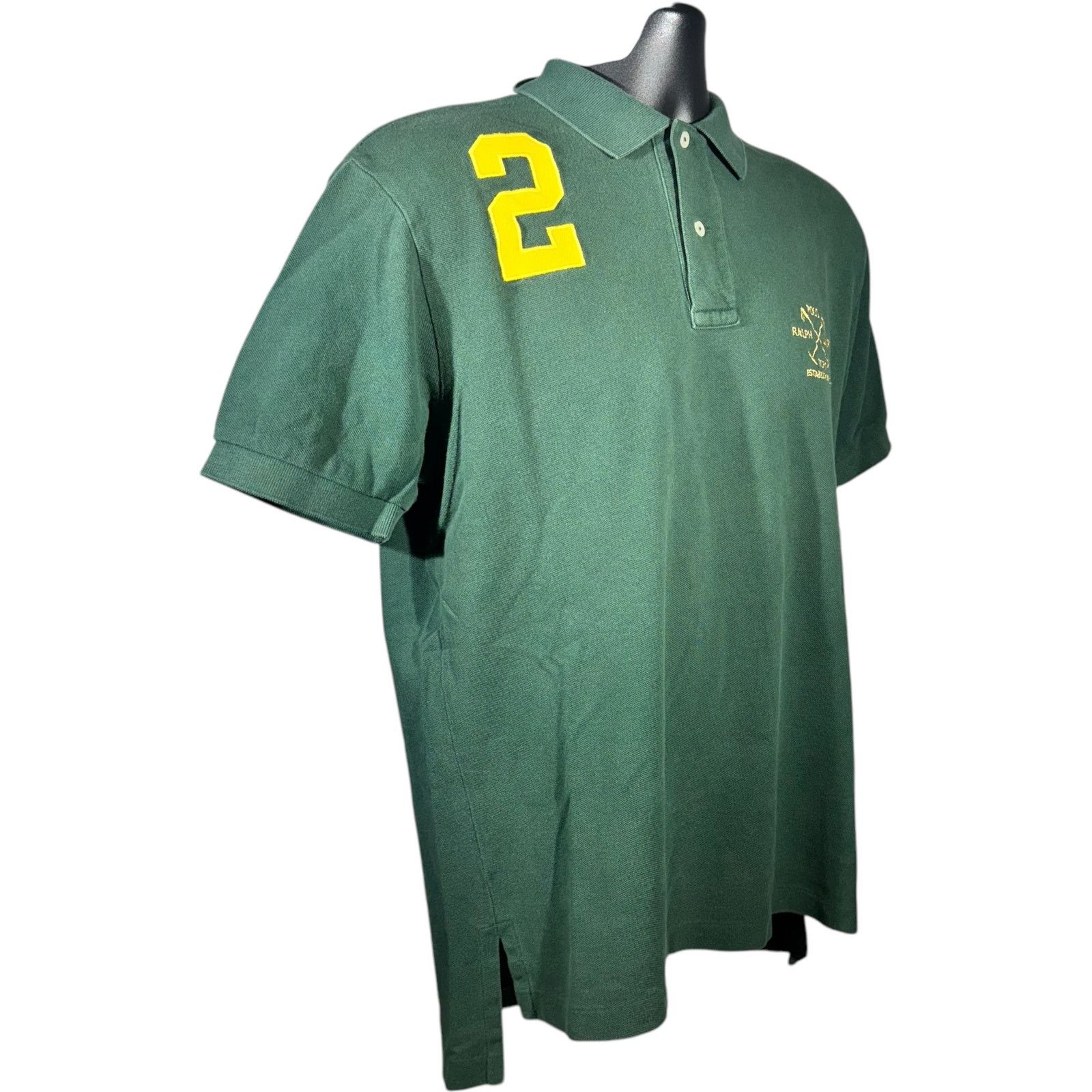 Polo Ralph Lauren Vintage Polo Ralph Lauren No.2 Polo Crest Short Sleeve Polo Size US M / EU 48-50 / 2 - 4 Thumbnail
