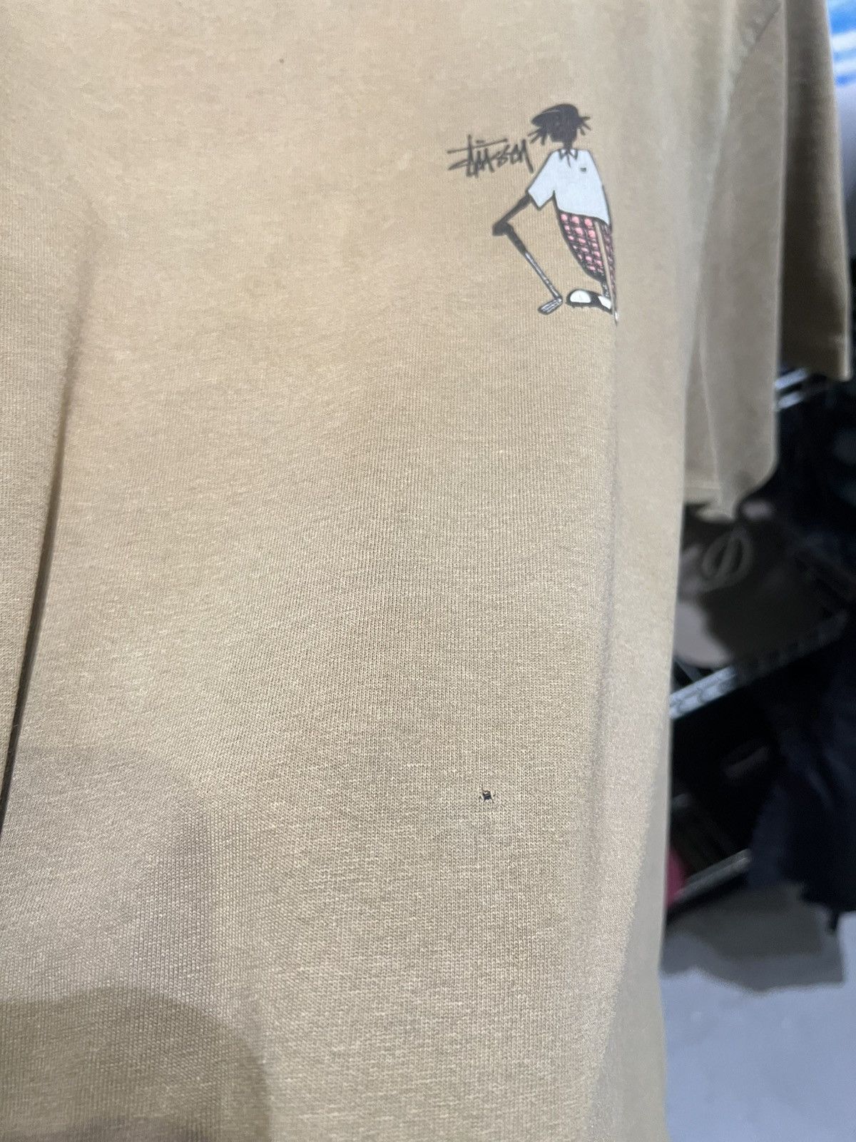 Stussy Vintage 90’s Stussy 'Golf Stickman' Double Sided Size US M / EU 48-50 / 2 - 5 Thumbnail