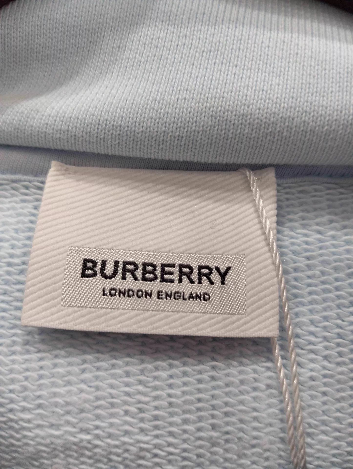 Burberry Burberry Cotton Paneled Hoodie XS 95 New Size XS / US 0-2 / IT 36-38 - 4 Thumbnail