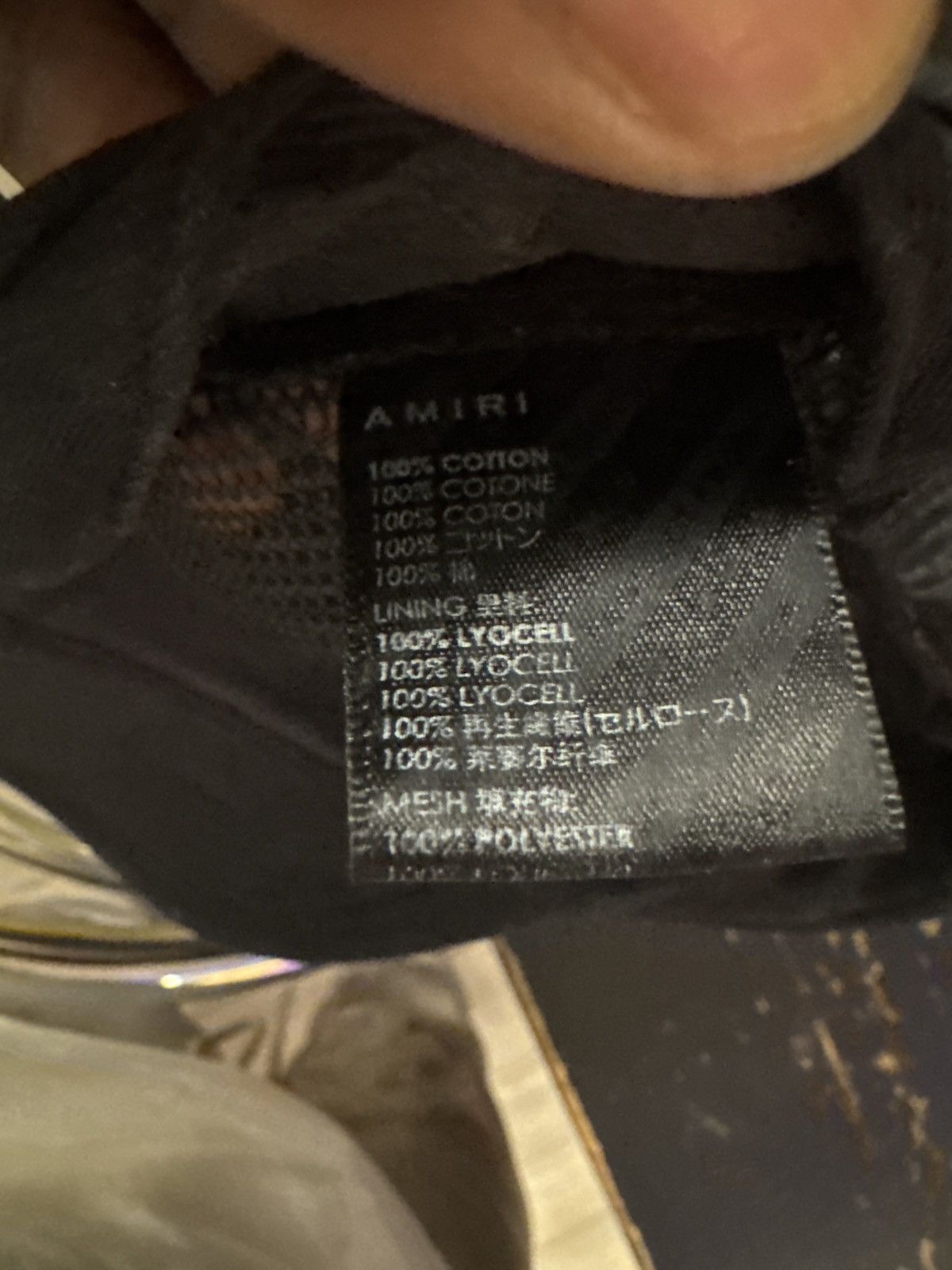 Amiri AMIRI - Logo Trucker Hat Size ONE SIZE - 8 Thumbnail