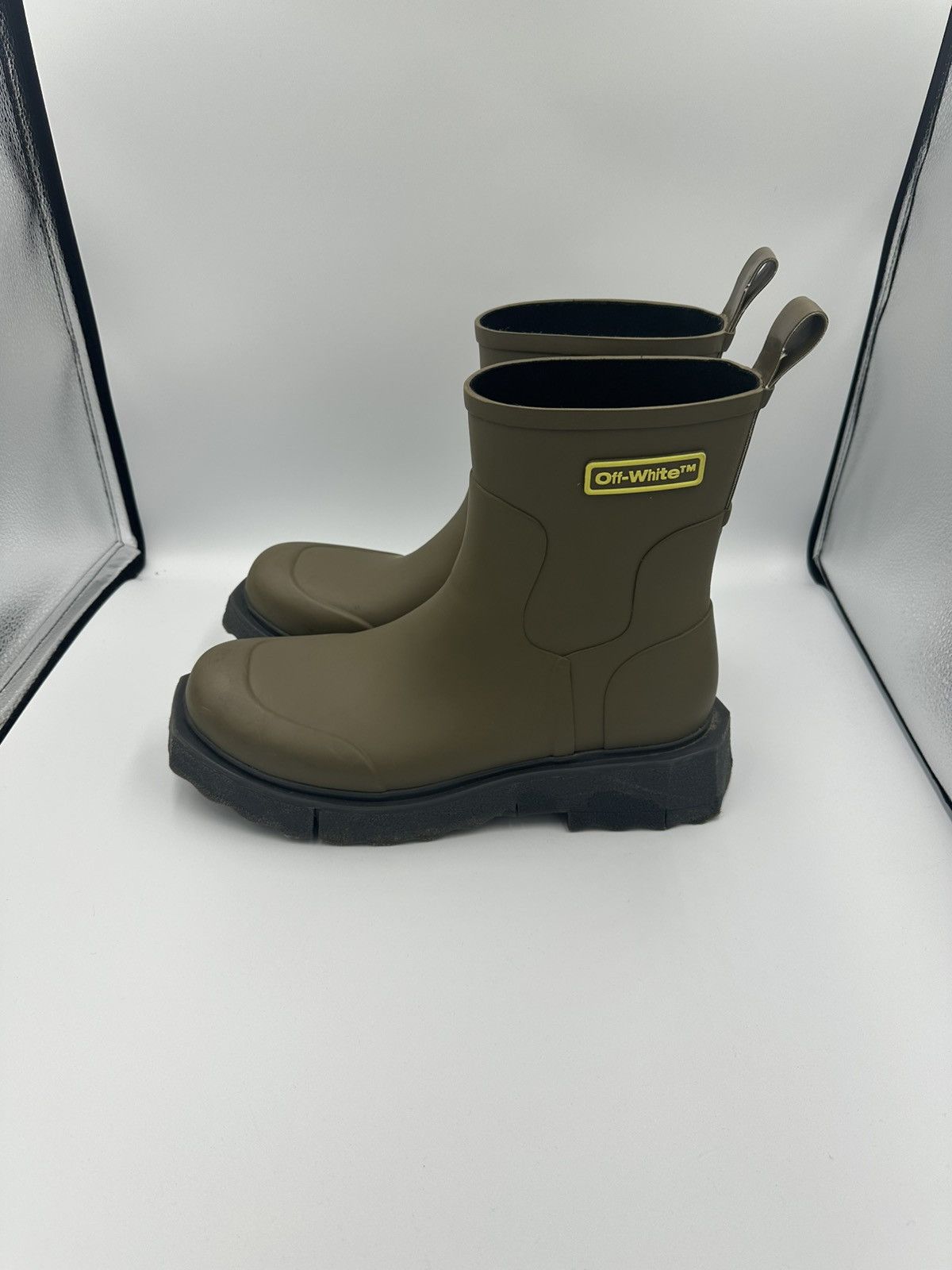 Off-White Off-White Sponge Sole Rain Boot Size US 13 / EU 46 - 4 Thumbnail