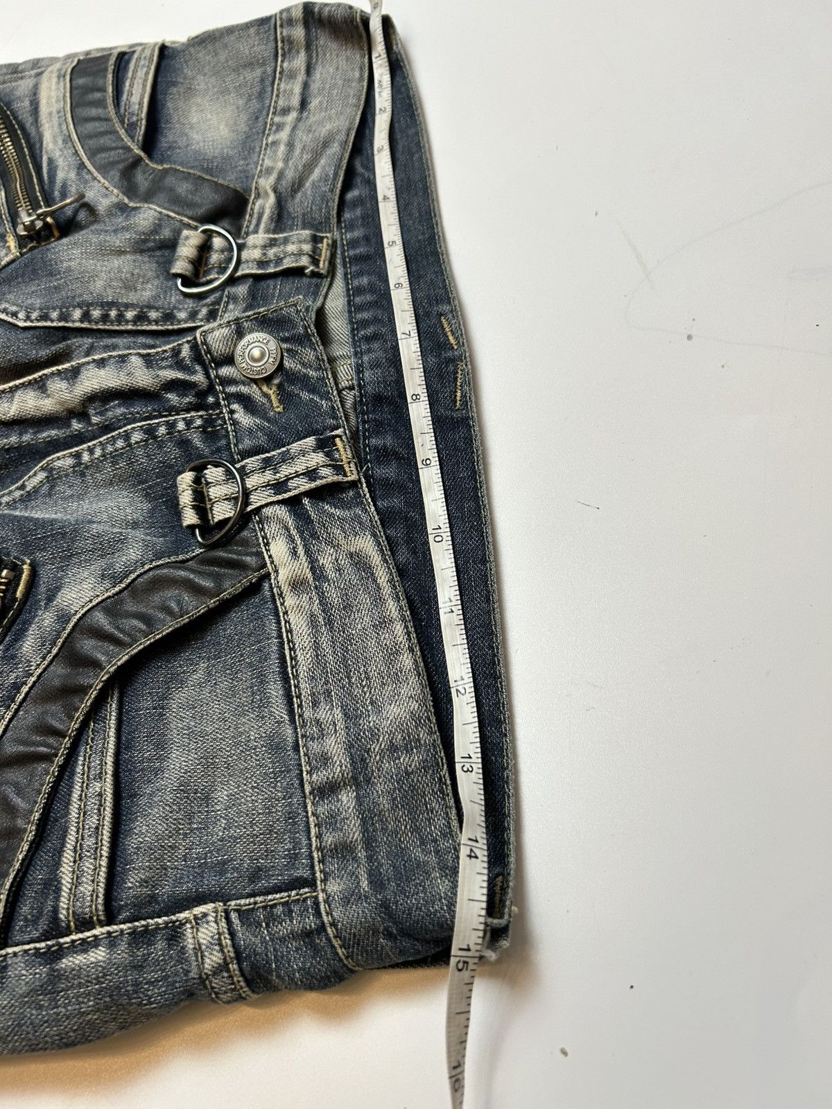 Designer × Japanese Brand × PPFM PPFM J CURVE DENIM PANT Size US 30 / EU 46 - 8 Thumbnail