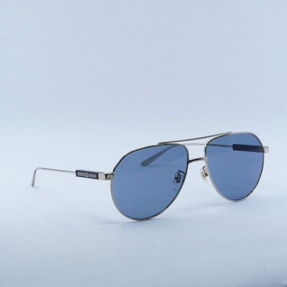 Gucci Gucci GG1311S 003 Sunglasses Gold Aviator Frame, Grey Lenses Size ONE SIZE - 8 Thumbnail