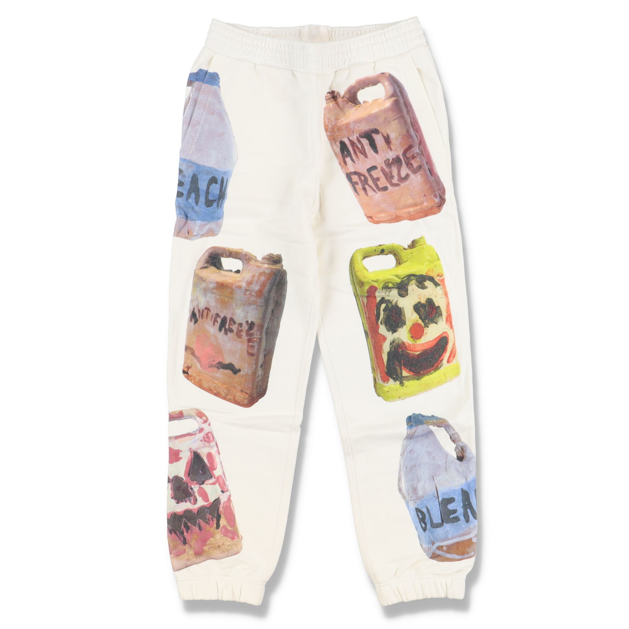 image of X Josh Smith Cream Ceramics Print Sweatpants, Men's (Size 34)