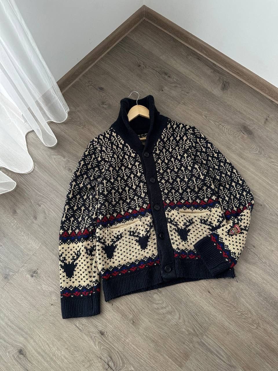 Vintage Vintage Cardigan Wool Knit Norway Dale Garn Sweater Size US M / EU 48-50 / 2 - 3 Thumbnail