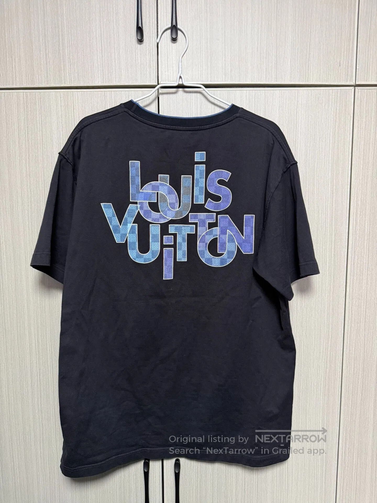 Louis Vuitton Louis Vuitton Checkerboard Letter Print T. Size US L / EU 52-54 / 3 - 2 Thumbnail