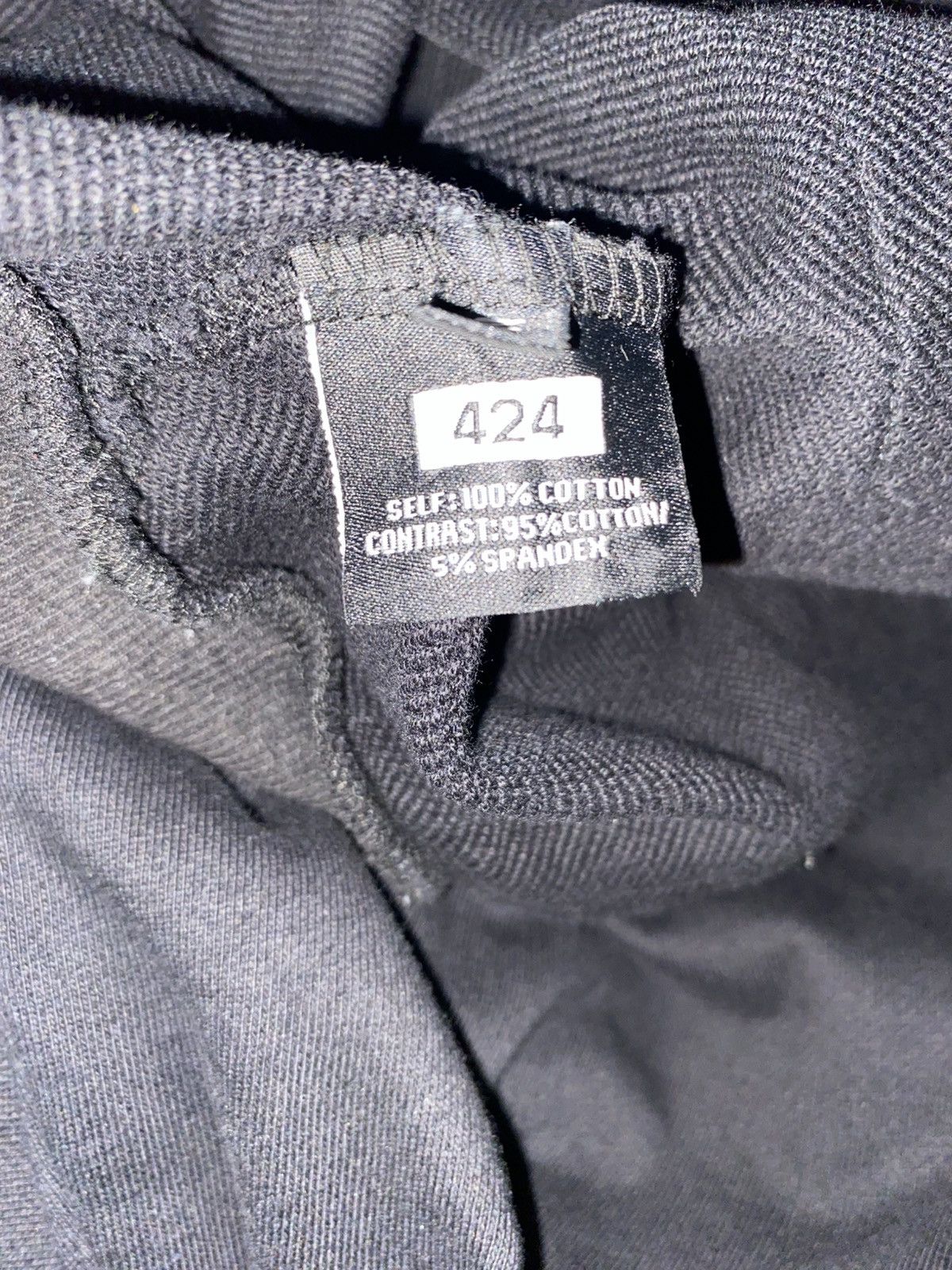 424 424 on fairfax black ransom note hoodie Size US M / EU 48-50 / 2 - 4 Thumbnail