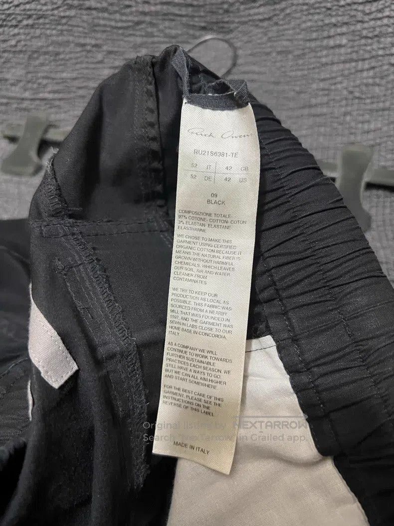 Rick Owens Rick Owens 21ss main line hanging crotch pants Size US 42 / EU 58 - 5 Thumbnail
