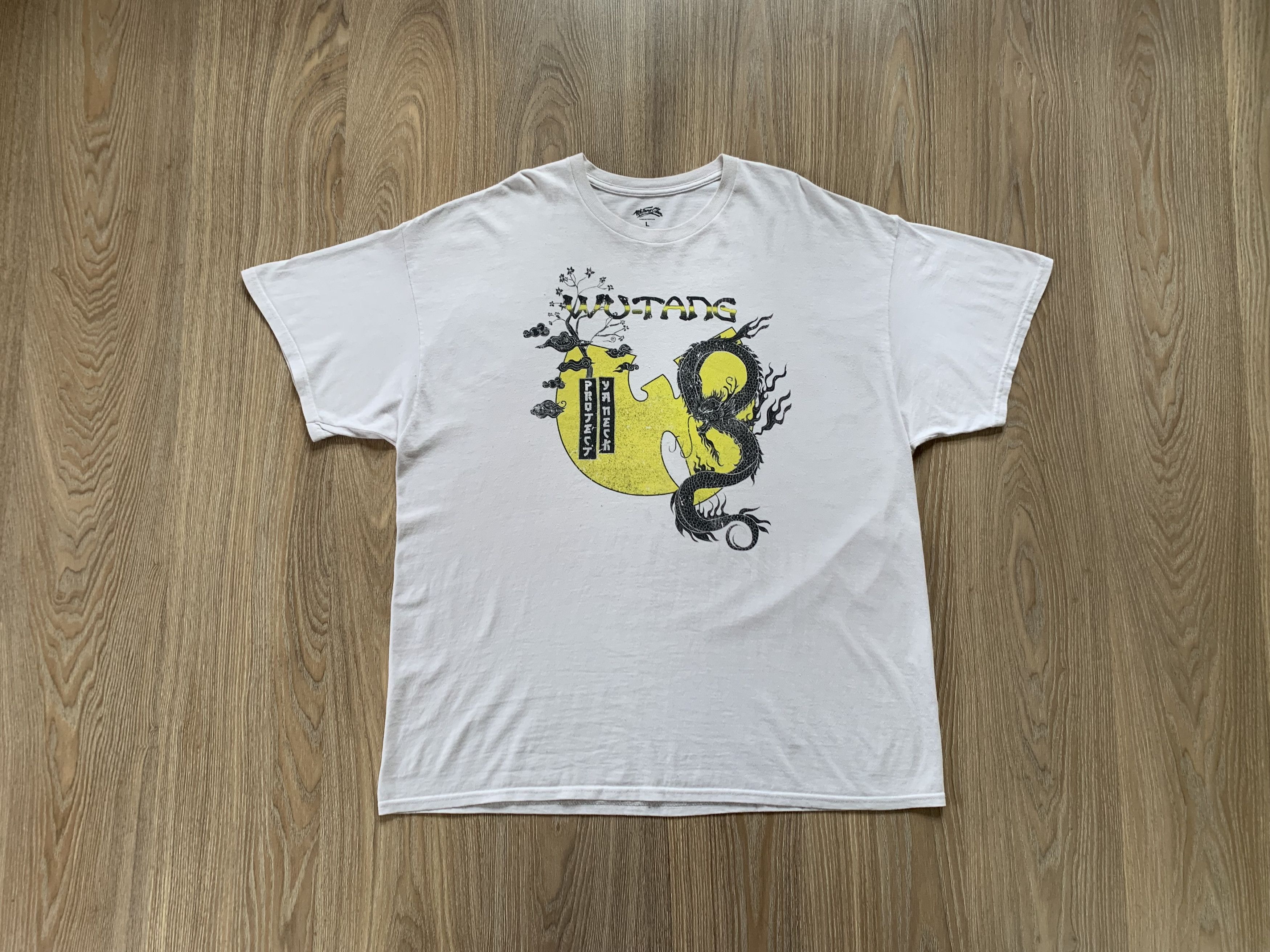 Rap Tees × Wu-Tang Clan Wu Tang Clan Protect Ya Neck T Shirt 2023 Size US L / EU 52-54 / 3 - 1 Thumbnail