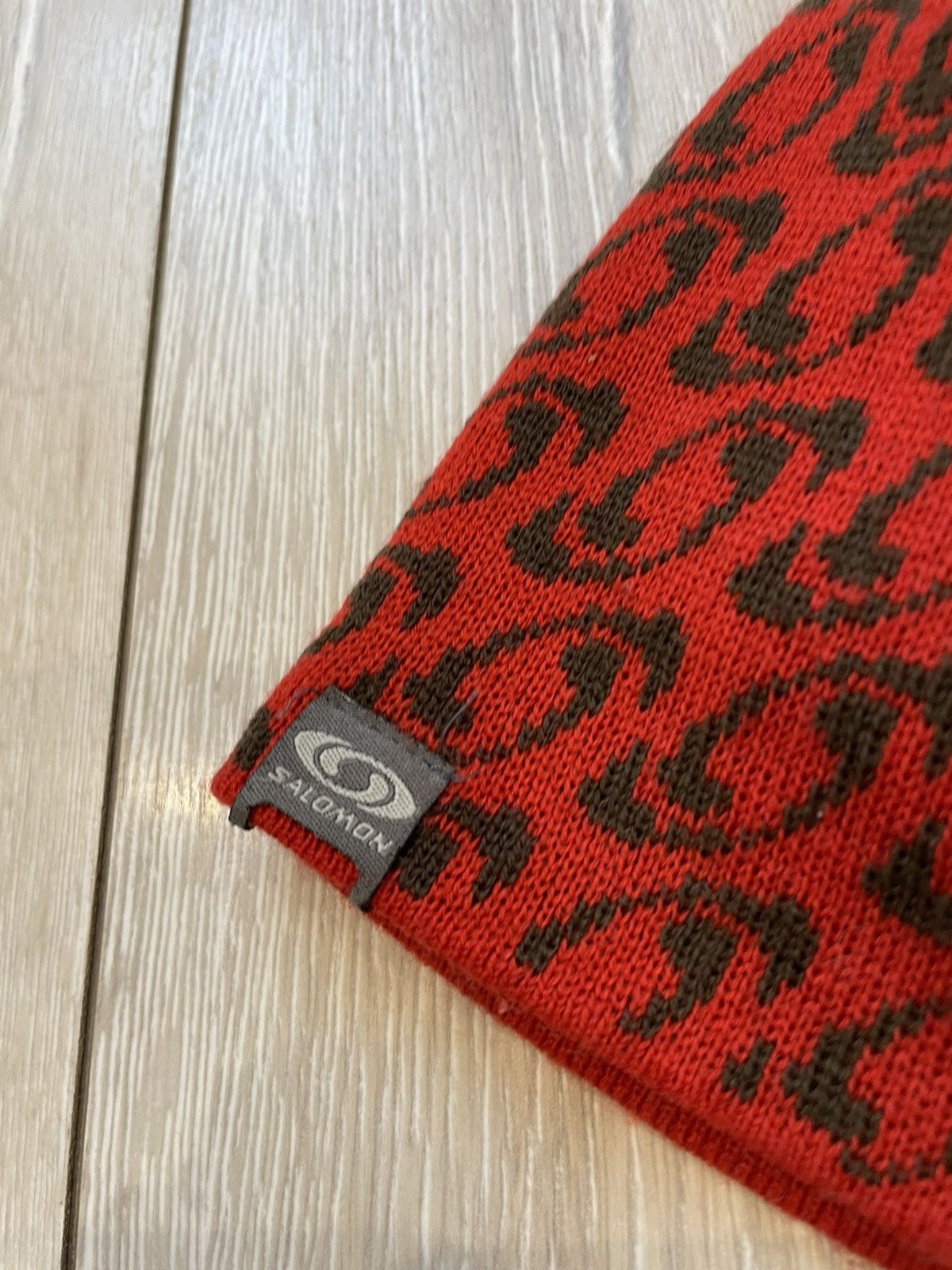 Salomon 2000’s Vintage Salomon Logo Monogram Beanie Cap Hat Size ONE SIZE - 2 Thumbnail