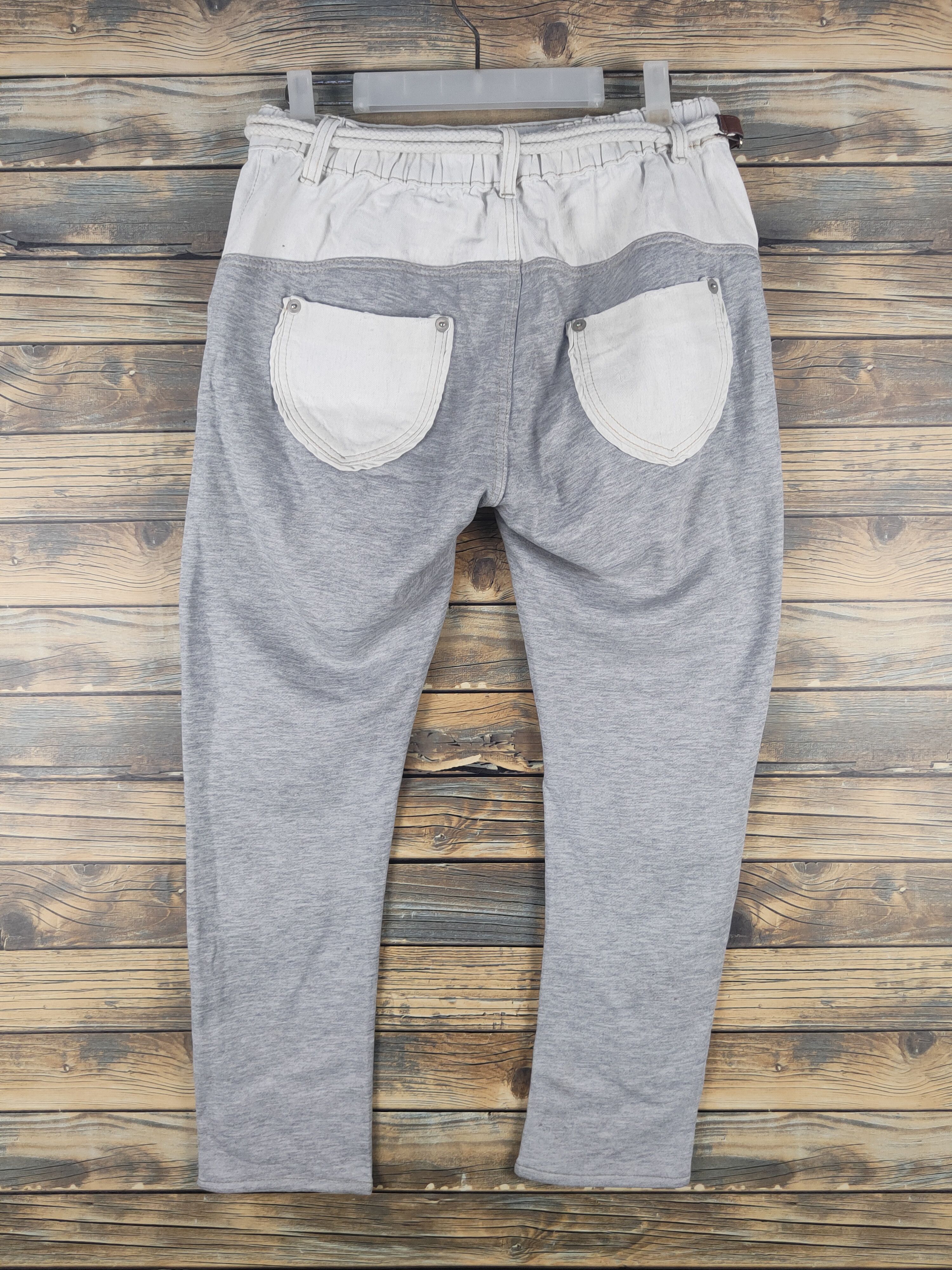 Japanese Brand DL Girlstyle White Gray Multipocket Casual Pants #46-013 Size 30" / US 8 / IT 44 - 7 Thumbnail