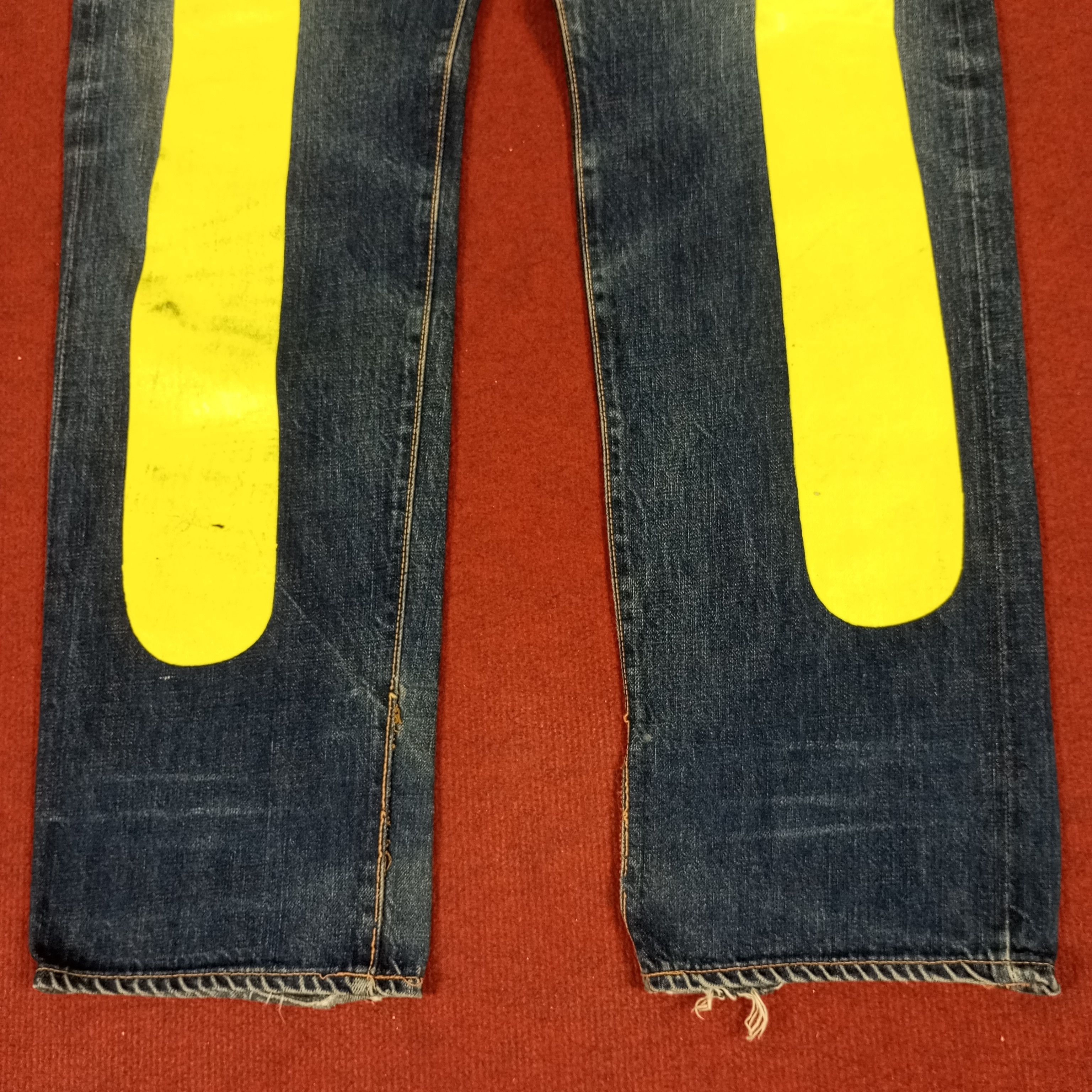 Evisu × Vintage Evis Japanese Brand Fashion Style Custom Daicock Jeans Size US 29 - 3 Thumbnail