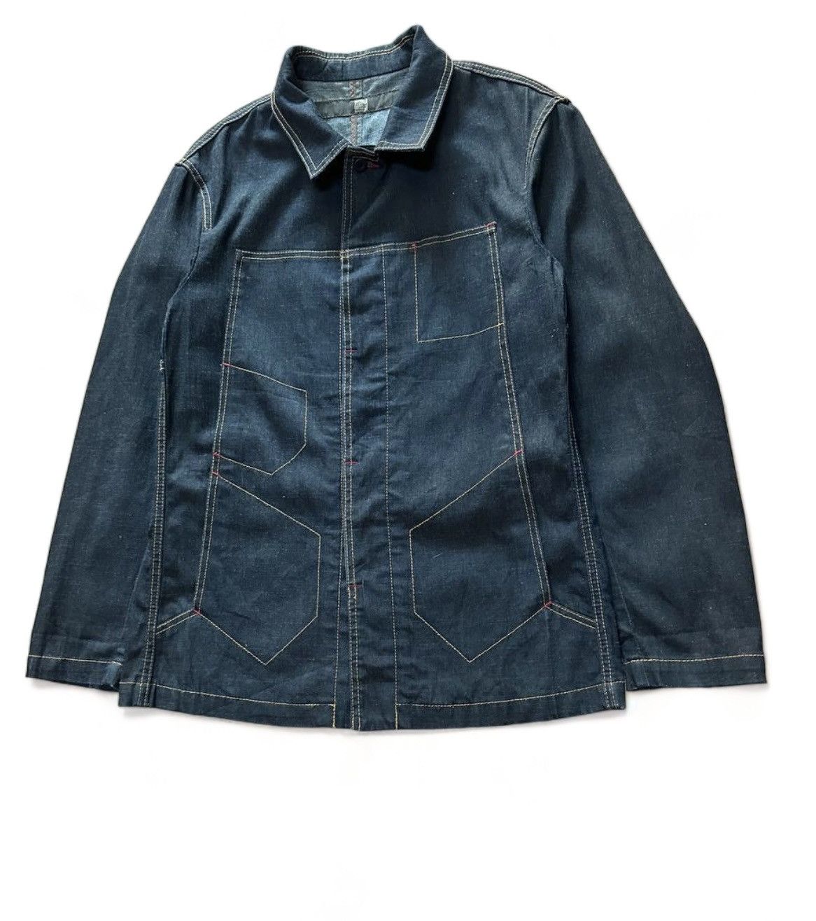 Marithe + Francois Girbaud Marithe Francois Girbaud Chore Denim Jacket Size US M / EU 48-50 / 2 - 7 Thumbnail