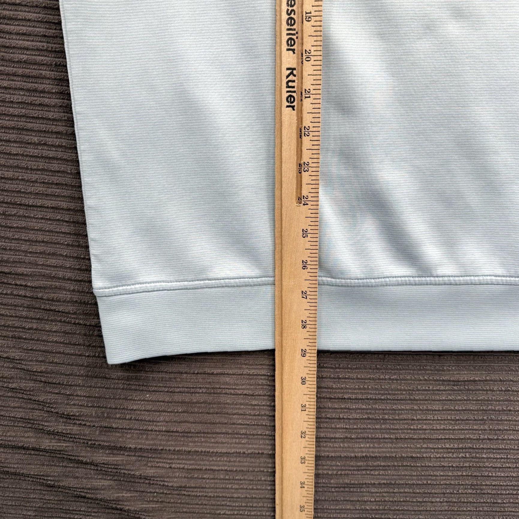 Vintage Hickey Freeman 1/4 Zip Pullover Men 2XL Blue Polyester Long Sleeve Activewear Golf Running Walking Outdoor Sports Shirt Size US XXL / EU 58 / 5 - 7 Thumbnail