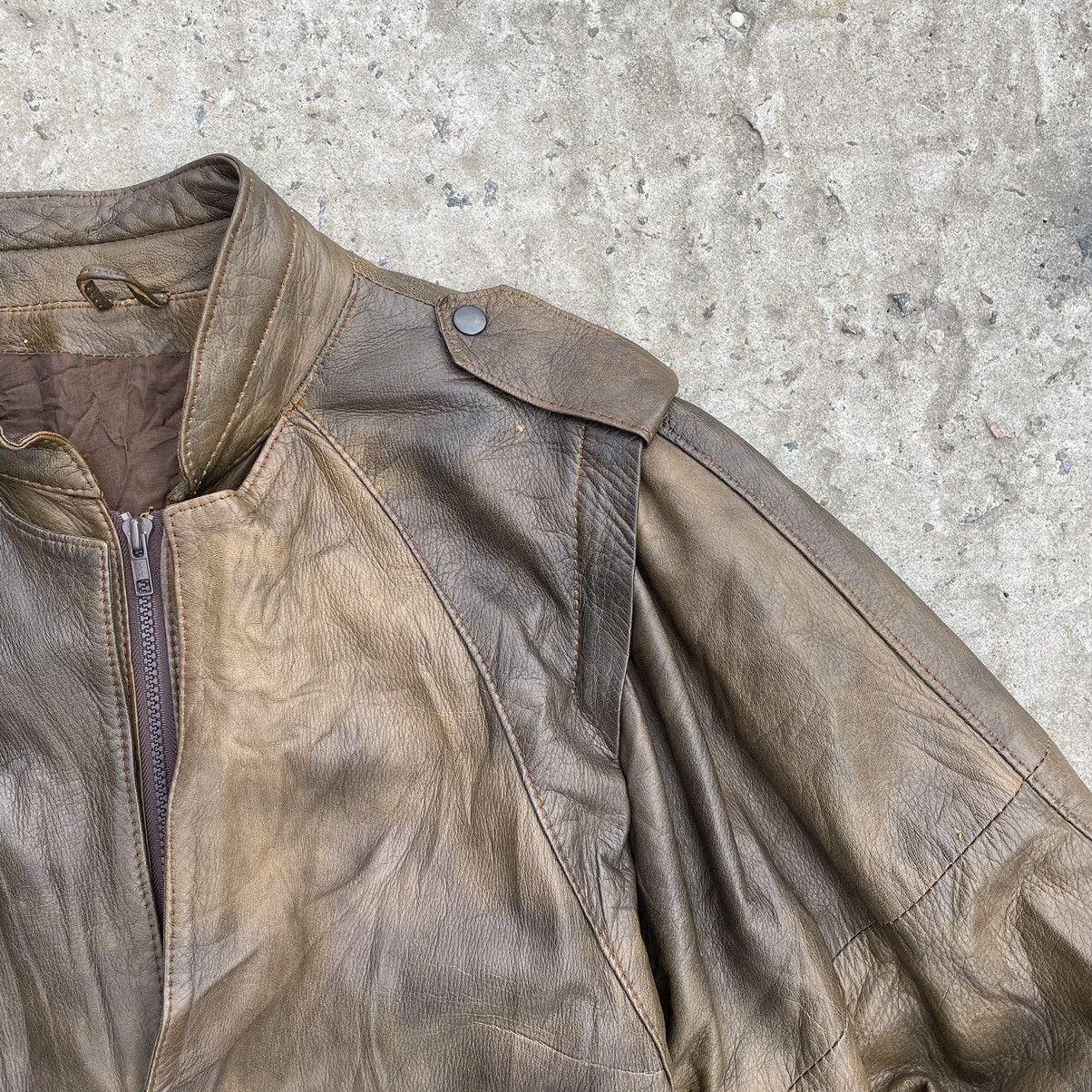 Vintage Vintage Leather Moto Jacket Mimora Style USA 90s Y2K Size US M / EU 48-50 / 2 - 6 Thumbnail