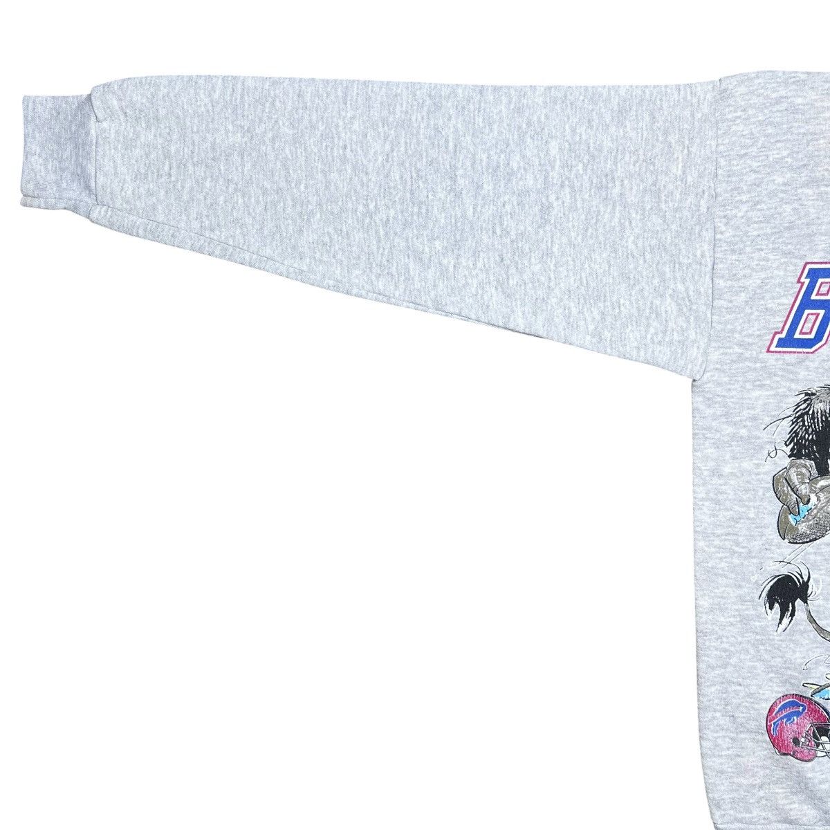 NFL Vtg 1988 NFL Buffalo Bills Jack Davis Spell Out Sweatshirt Size US M / EU 48-50 / 2 - 7 Thumbnail