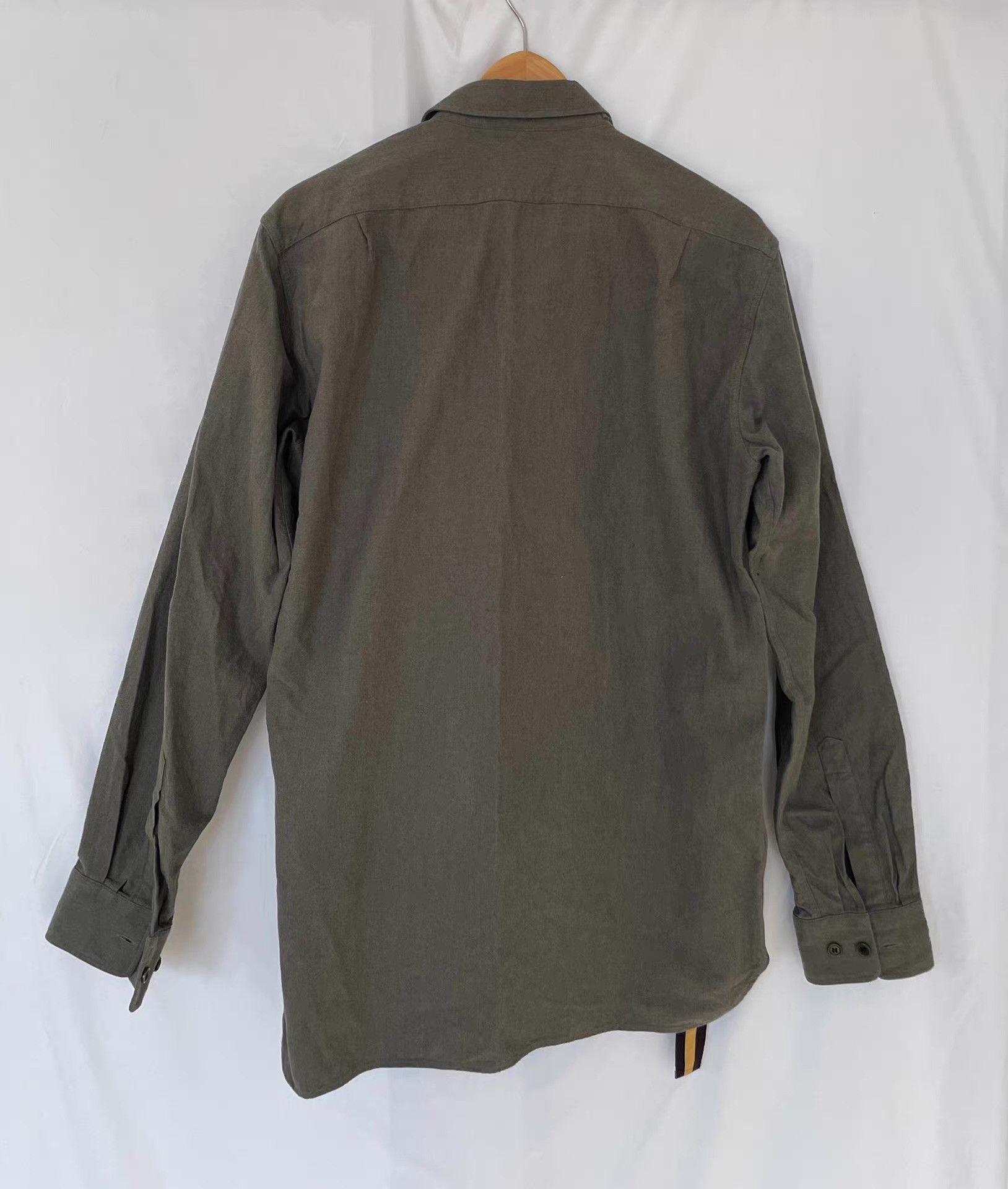 Dries Van Noten Dries Van Noten 16FW Military Style Men's Shirt Ｑ21 Size US M / EU 48-50 / 2 - 3 Thumbnail