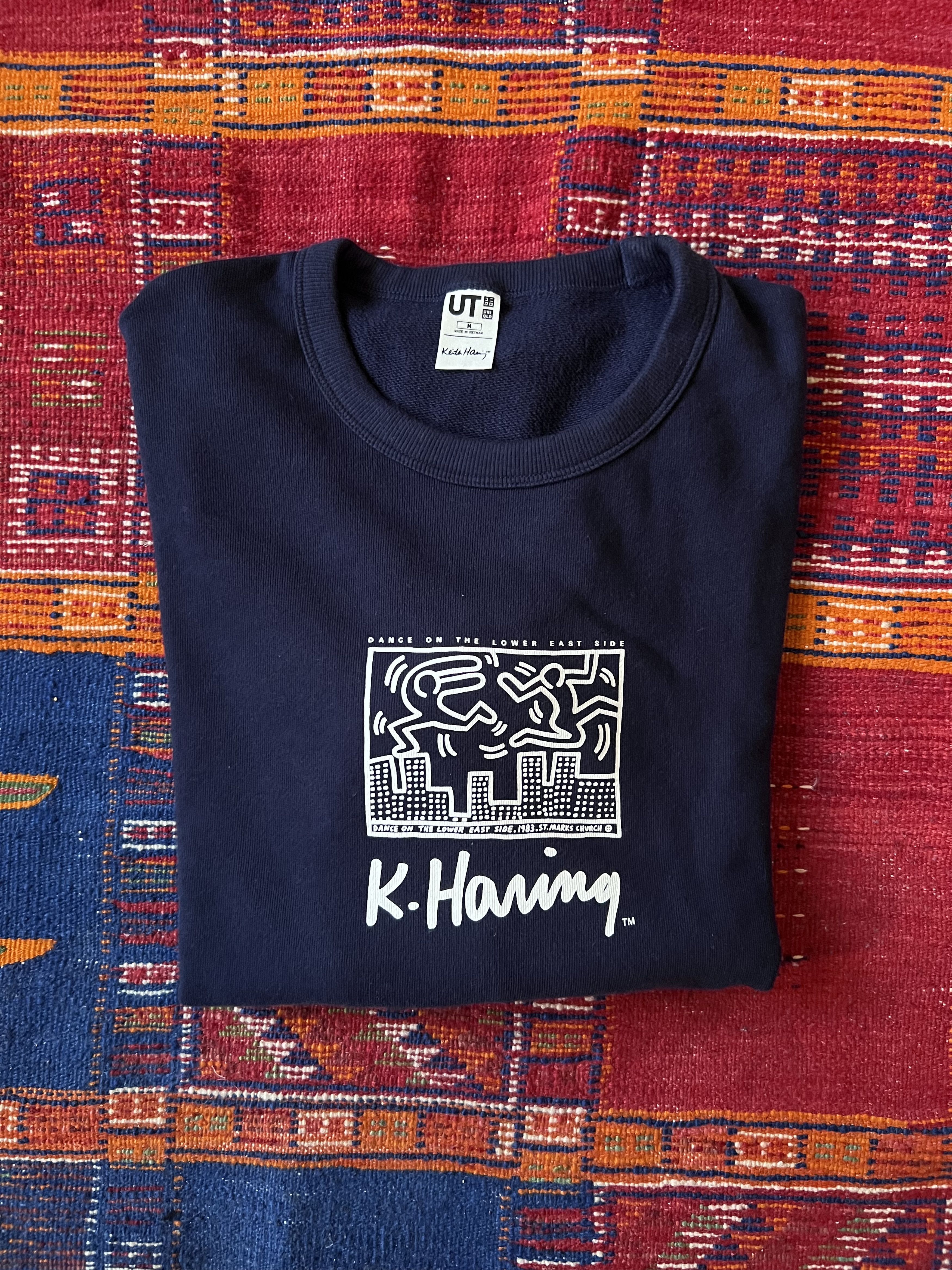 Uniqlo Uniqlo x Keith Haring Crewneck Sweater Size US M / EU 48-50 / 2 - 7 Thumbnail