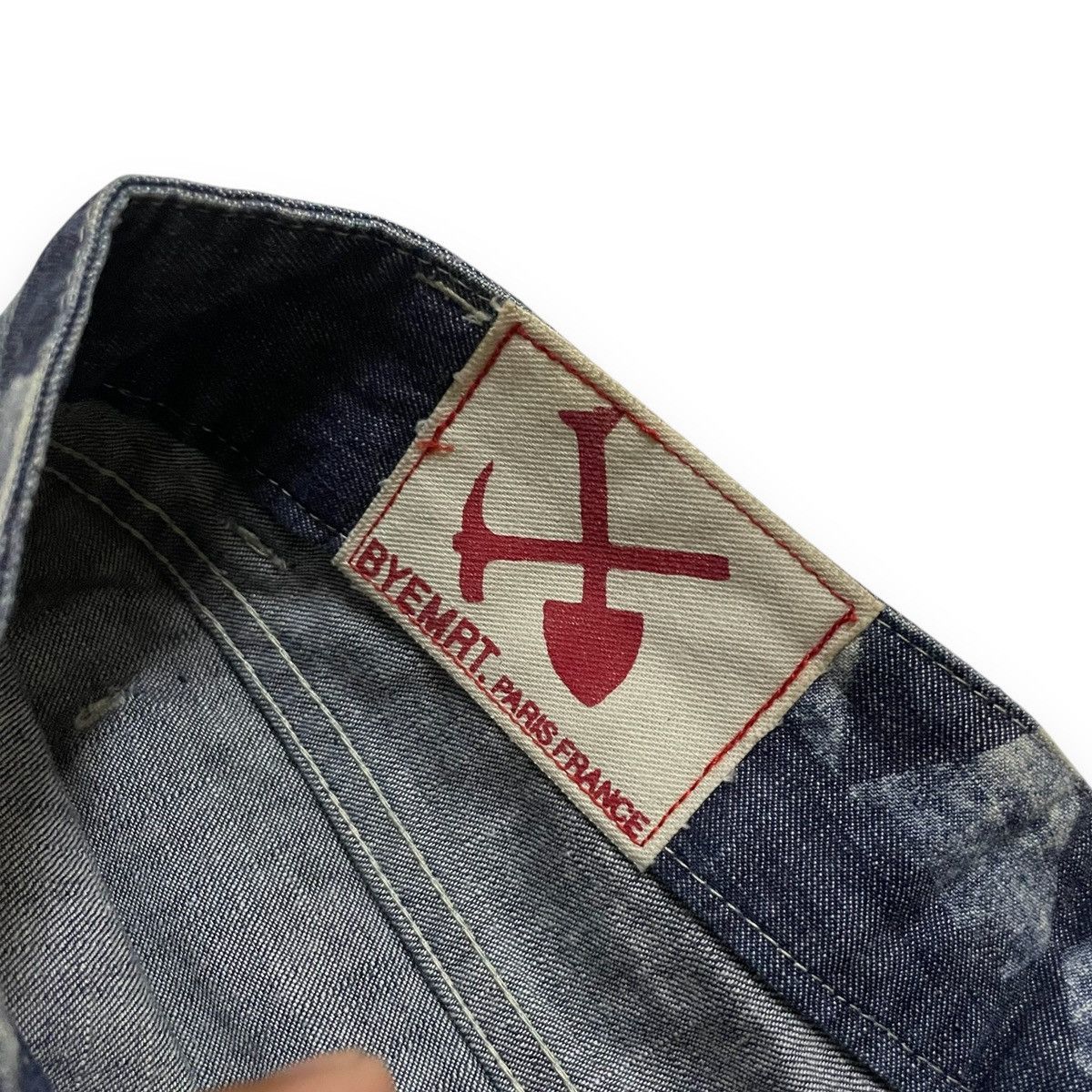 Hysteric Glamour ORIGINAL FLARE MONOGRAM BYEMART PARIS FRANCE (29×39) Size US 29 - 4 Thumbnail