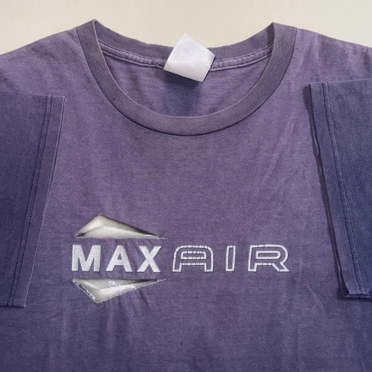 Nike vintage 2000s nike max air sun faded t-shirt Size US M / EU 48-50 / 2 - 2 Thumbnail