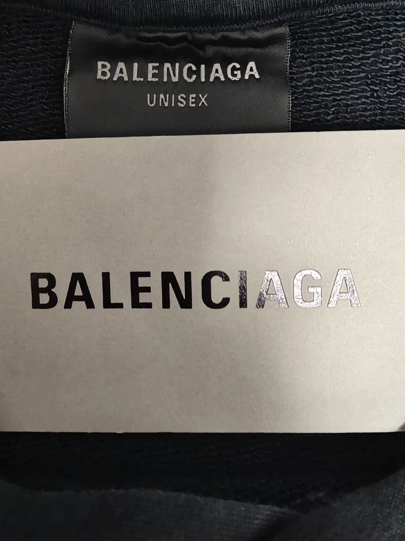 Balenciaga Balenciaga 24ss Sunset Tower Series Totem Vintage Hoodie-25 Size US M / EU 48-50 / 2 - 4 Thumbnail