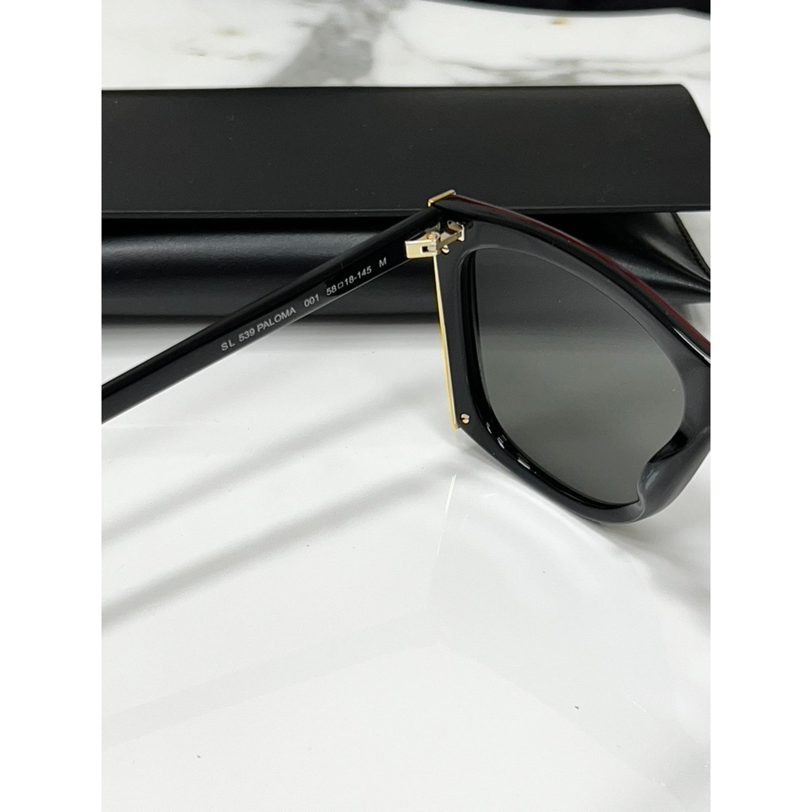 Saint Laurent Paris NEW Saint Laurent SL539 Paloma Oversized Sunglasses Size ONE SIZE - 12 Thumbnail