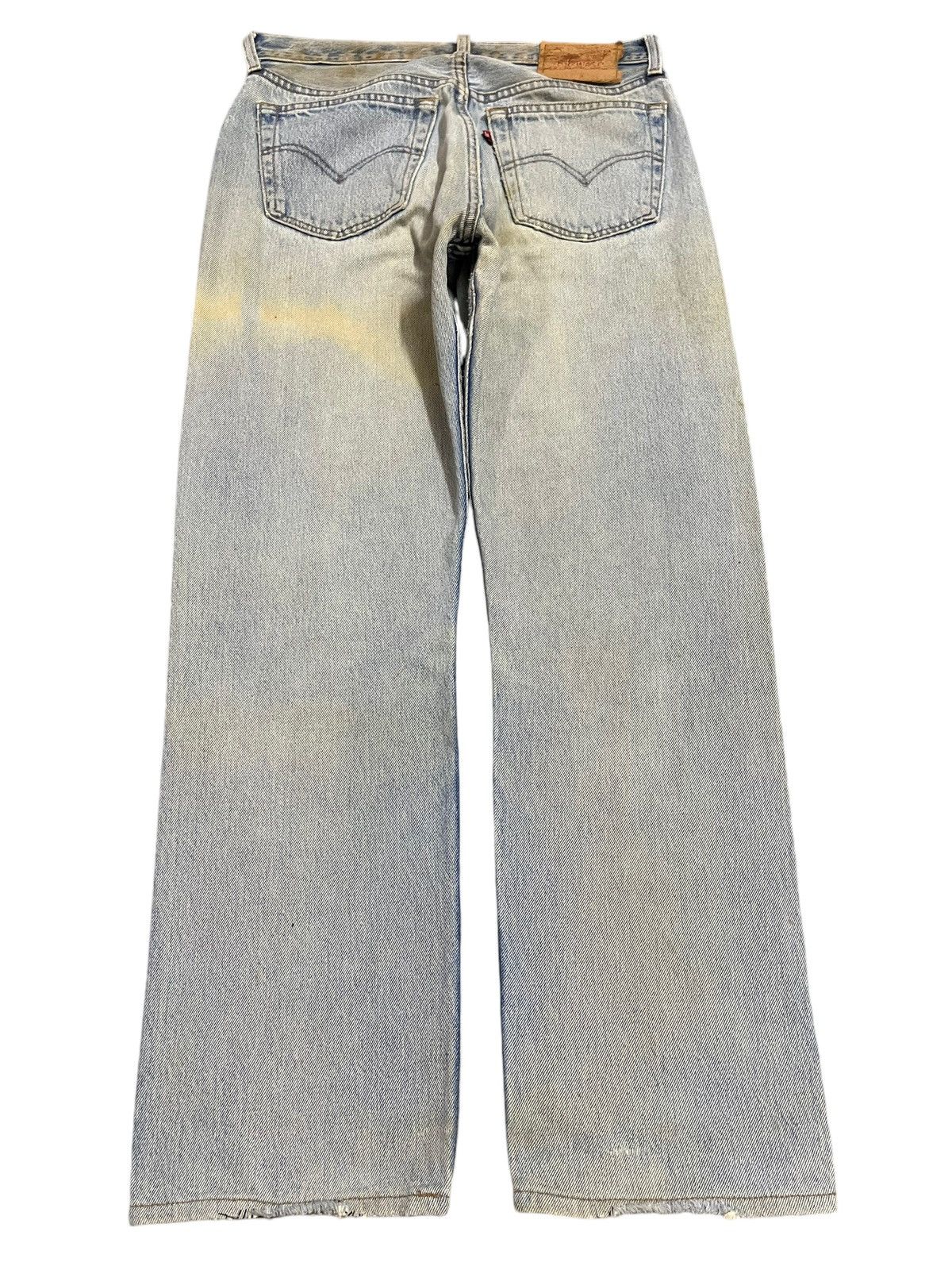 Levi's Vintage Levis Classic Mud Wash Distress Style Jeans Size US 31 - 2 Thumbnail