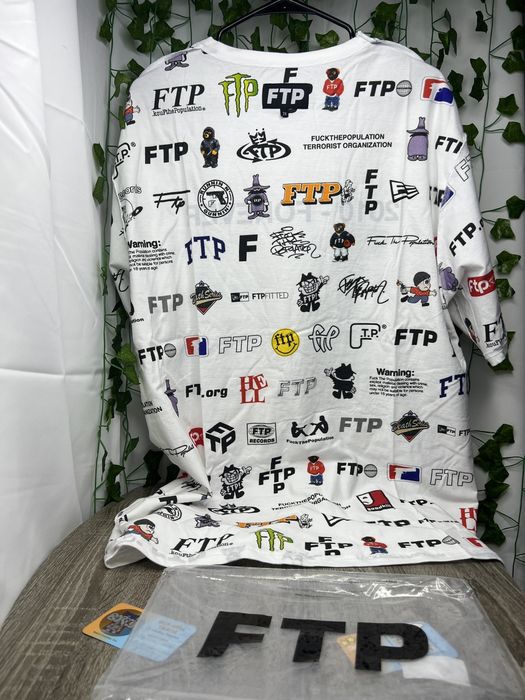 Fuck The Population FTP 13 Year Anniversary Tee | Grailed