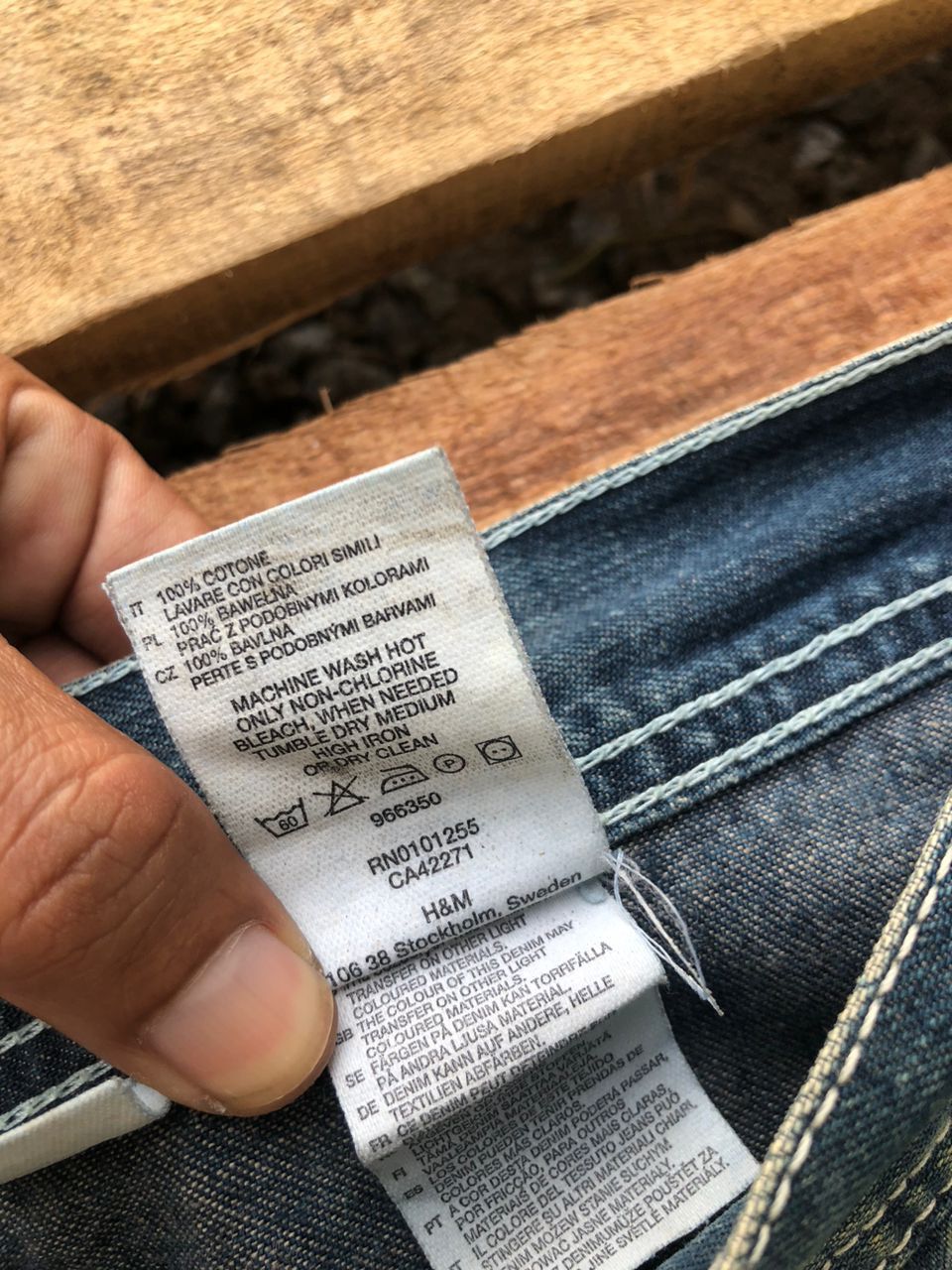 H&M H&M Carpenter Denim Jeans Size US 32 / EU 48 - 4 Thumbnail