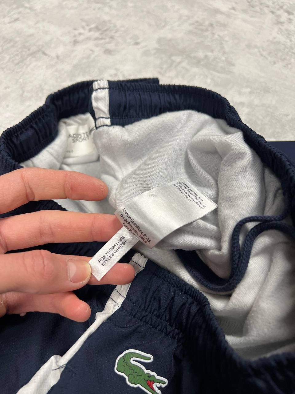Lacoste Vintage Lacoste Y2K Nylon Track Pants Size US 33 - 15 Thumbnail