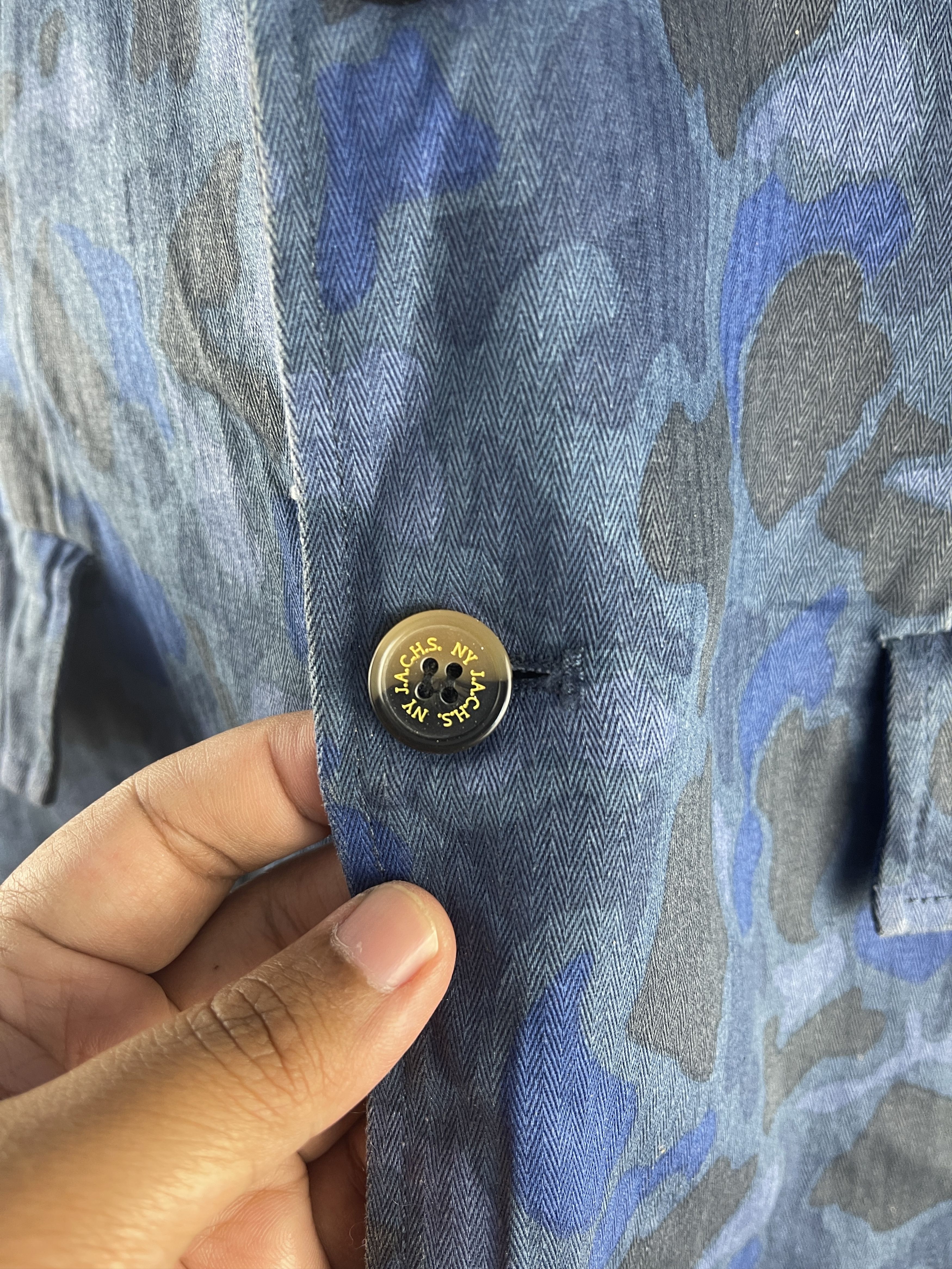 JACHS NY Jachs New York Navy Camo Coat Jacket Size US M / EU 48-50 / 2 - 10 Thumbnail
