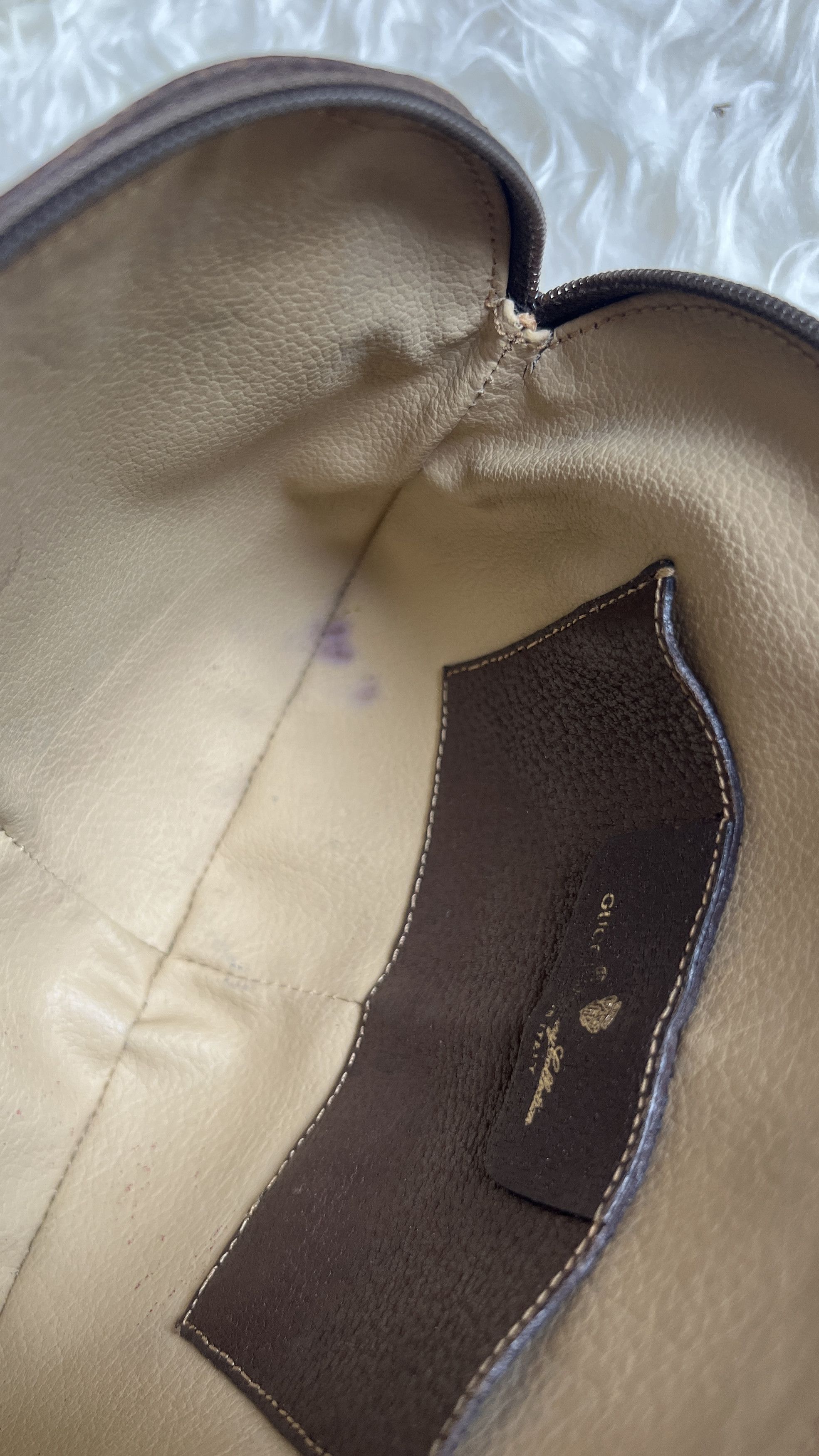 Gucci Auth Gucci GG Monogram Supreme Sherry Web Ophidia Size ONE SIZE - 11 Thumbnail