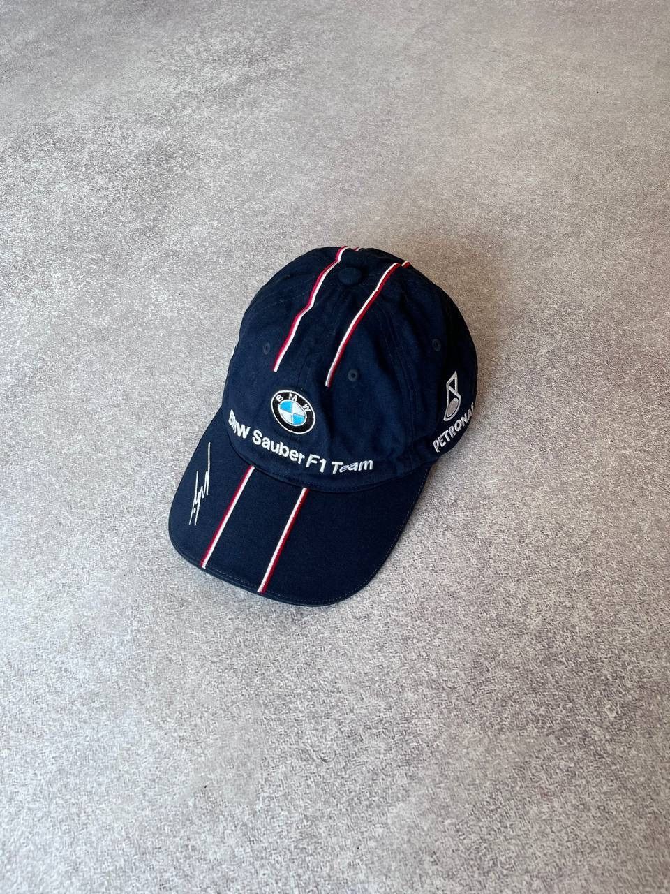 BMW VINTAGE BMW RACING Y2K F-1 SAUBER TEAM CAP Size ONE SIZE - 8 Thumbnail