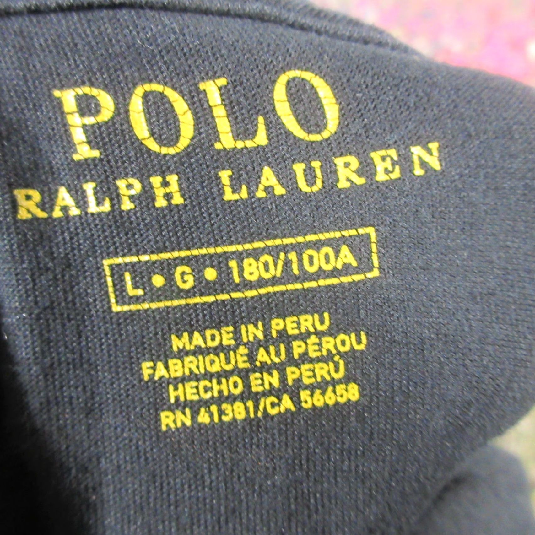 Polo Ralph Lauren Polo Ralph Lauren Hoodie Mens L Black Cotton Jersey Embroidered Pony Logo Pullover Lightweight Hooded Distressed* Size US L / EU 52-54 / 3 - 3 Thumbnail