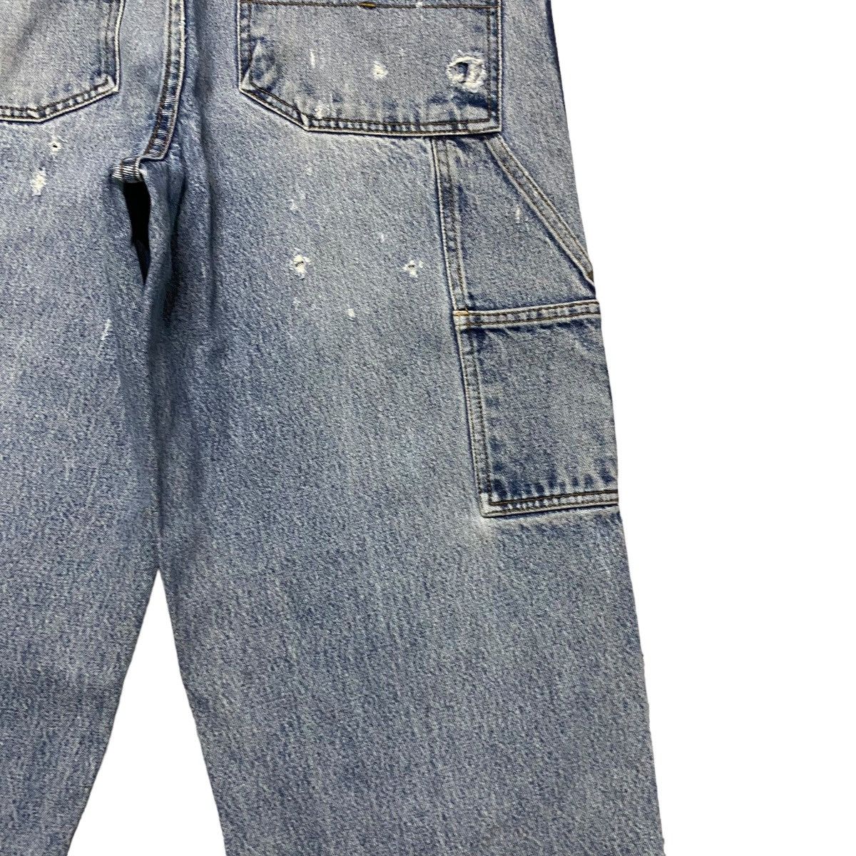 U.S. Polo Assn. Vintage US POLO ASSOC Distressed Denim Carpenter Pant Size US 31 - 16 Thumbnail