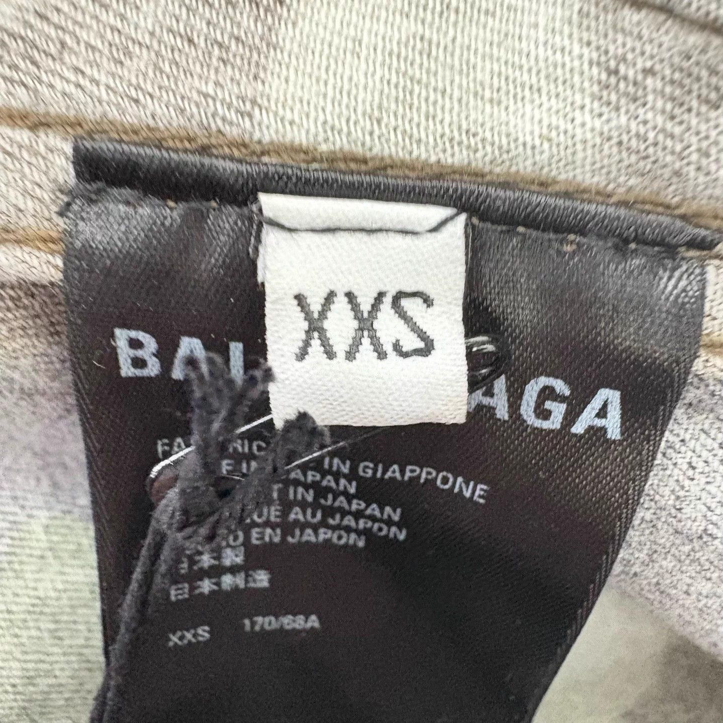 Balenciaga Balenciaga Distressed Camo Two-Tone Denim Jeans XXS Size US 26 / EU 42 - 5 Thumbnail