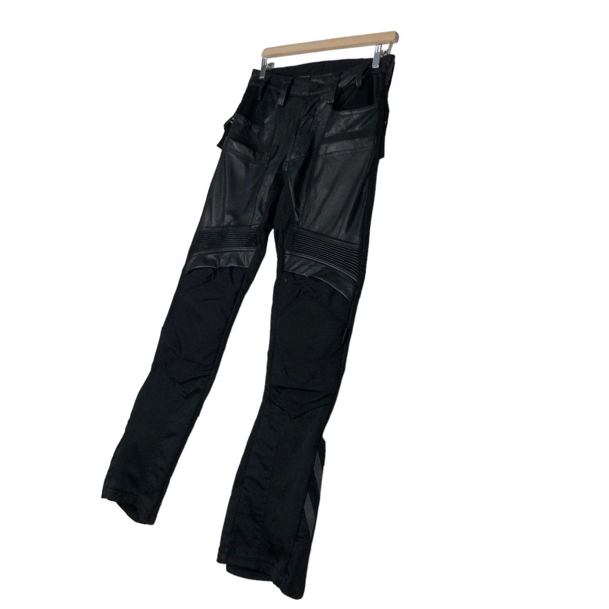 Japanese Brand 🔥Vtg Biker Pants Cargo Pocket Cordura Issey Miyake Size US 30 / EU 46 - 2 Thumbnail