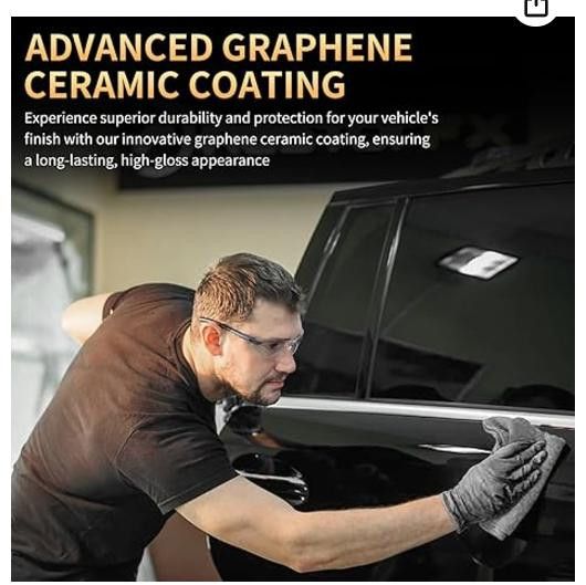NBDN Nobrandedon Graphene Ceramic Coating - 20H Premium 10+ Yr, Anti-Corrosn Size ONE SIZE - 4 Thumbnail