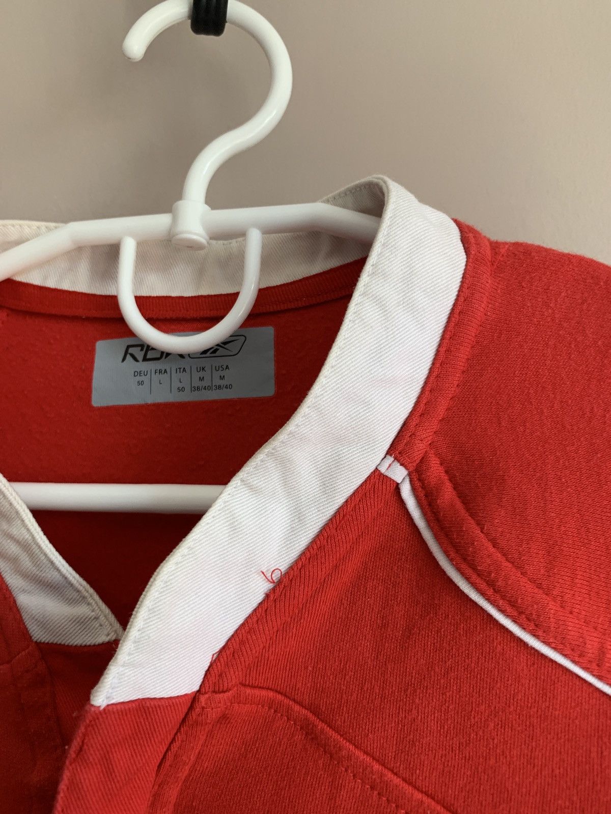 Reebok Wales Vintage Rugby Union Shirt Reebok Jersey Size M Size US M / EU 48-50 / 2 - 12 Thumbnail
