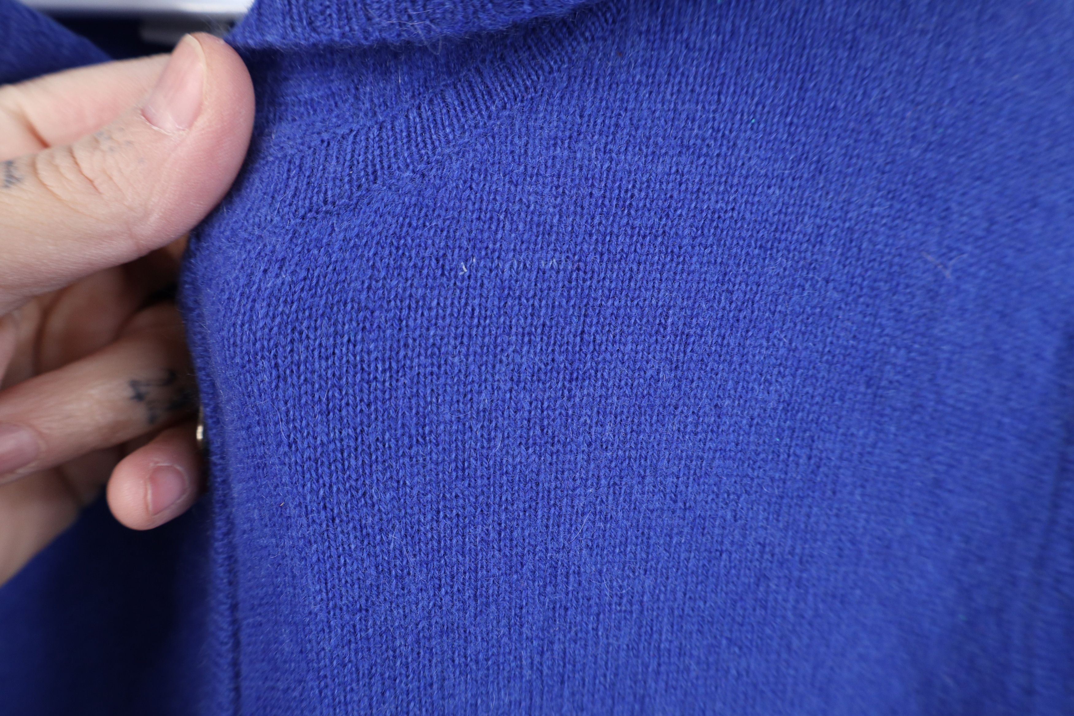 Old Navy Vintage Y2K Old Navy Soft Cashmere Knit Zip Hoodie Sweater Size L / US 10 / IT 46 - 4 Thumbnail