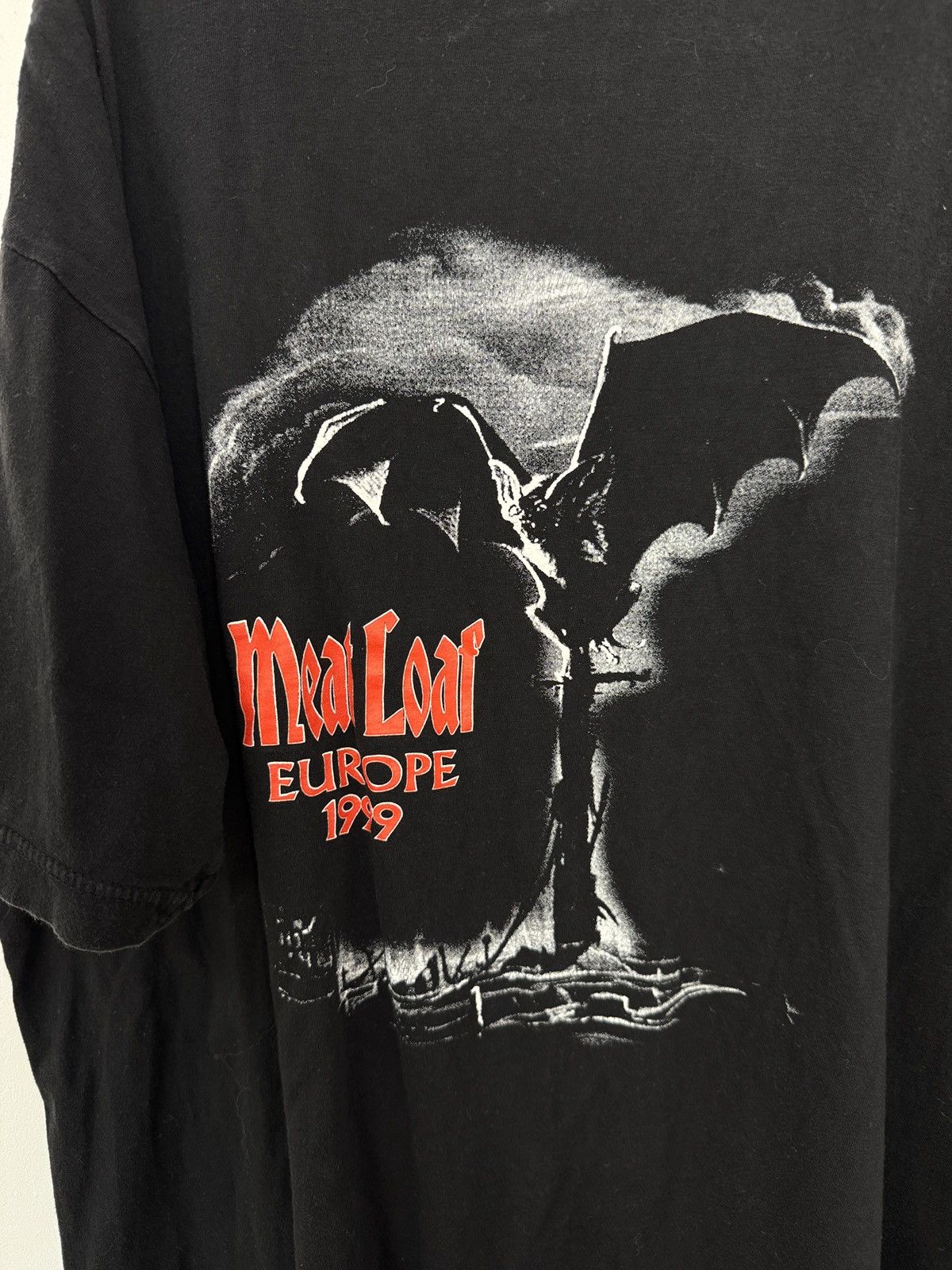 Band Tees × Vintage Vintage 1999 Meath Loaf European Tour T-Shirt Size US XL / EU 56 / 4 - 4 Thumbnail